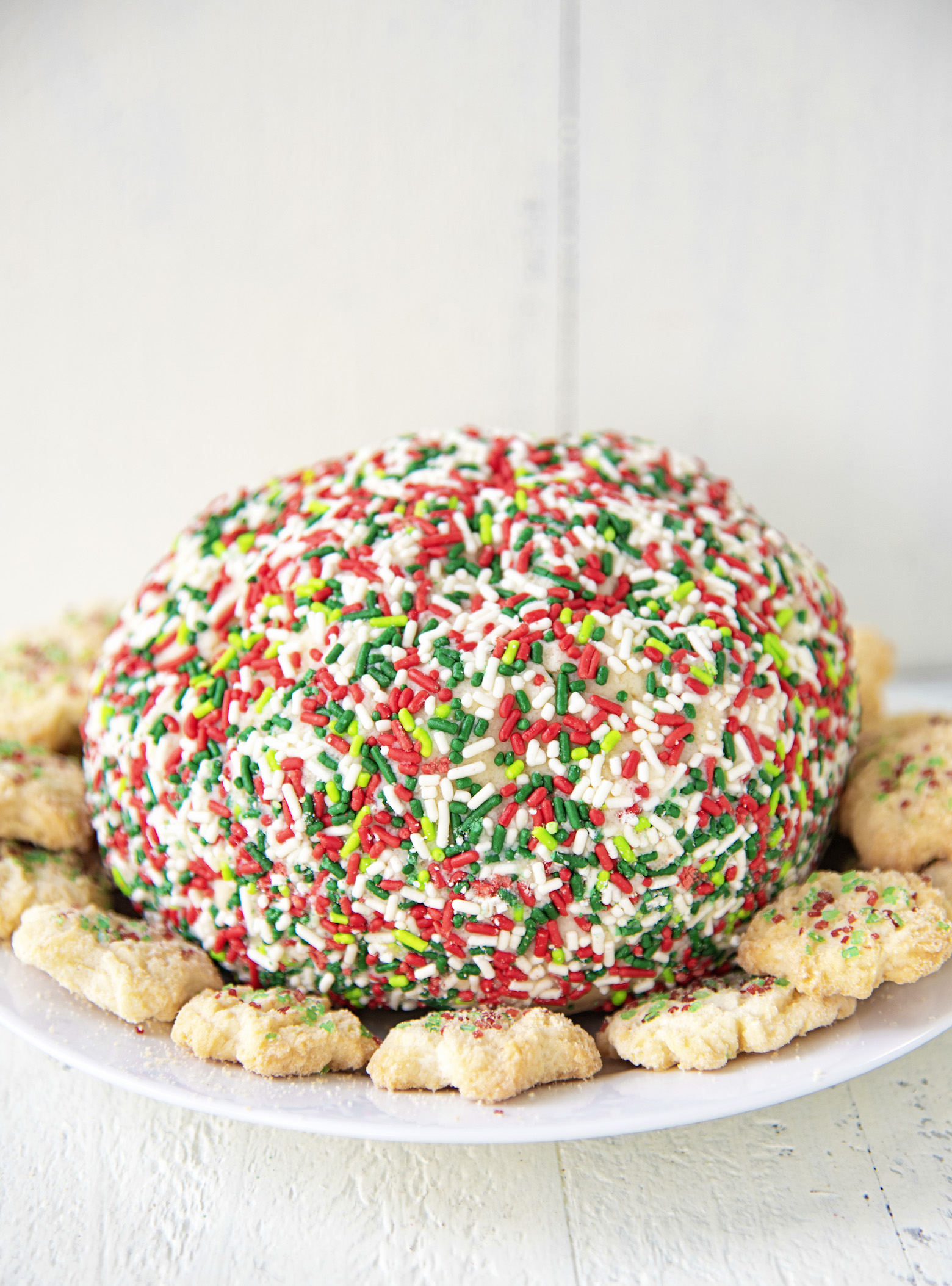 Sugar Cookie Cheesecake Cheeseball