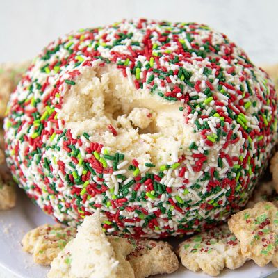 Sugar Cookie Cheesecake Cheeseball