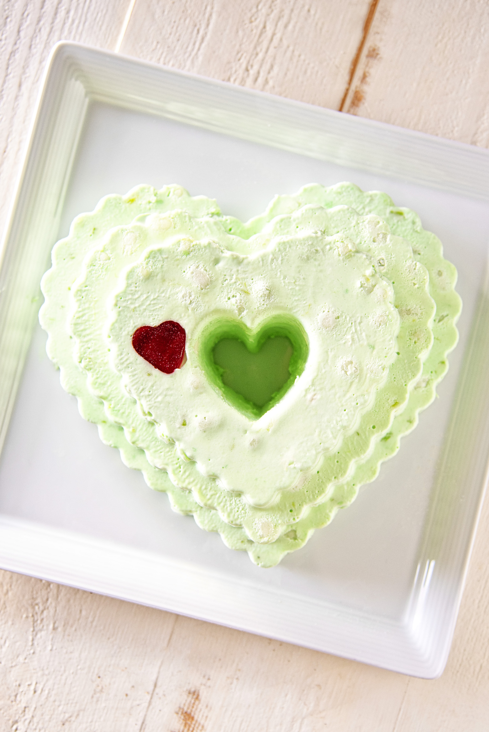 Gelatin Heart Mold