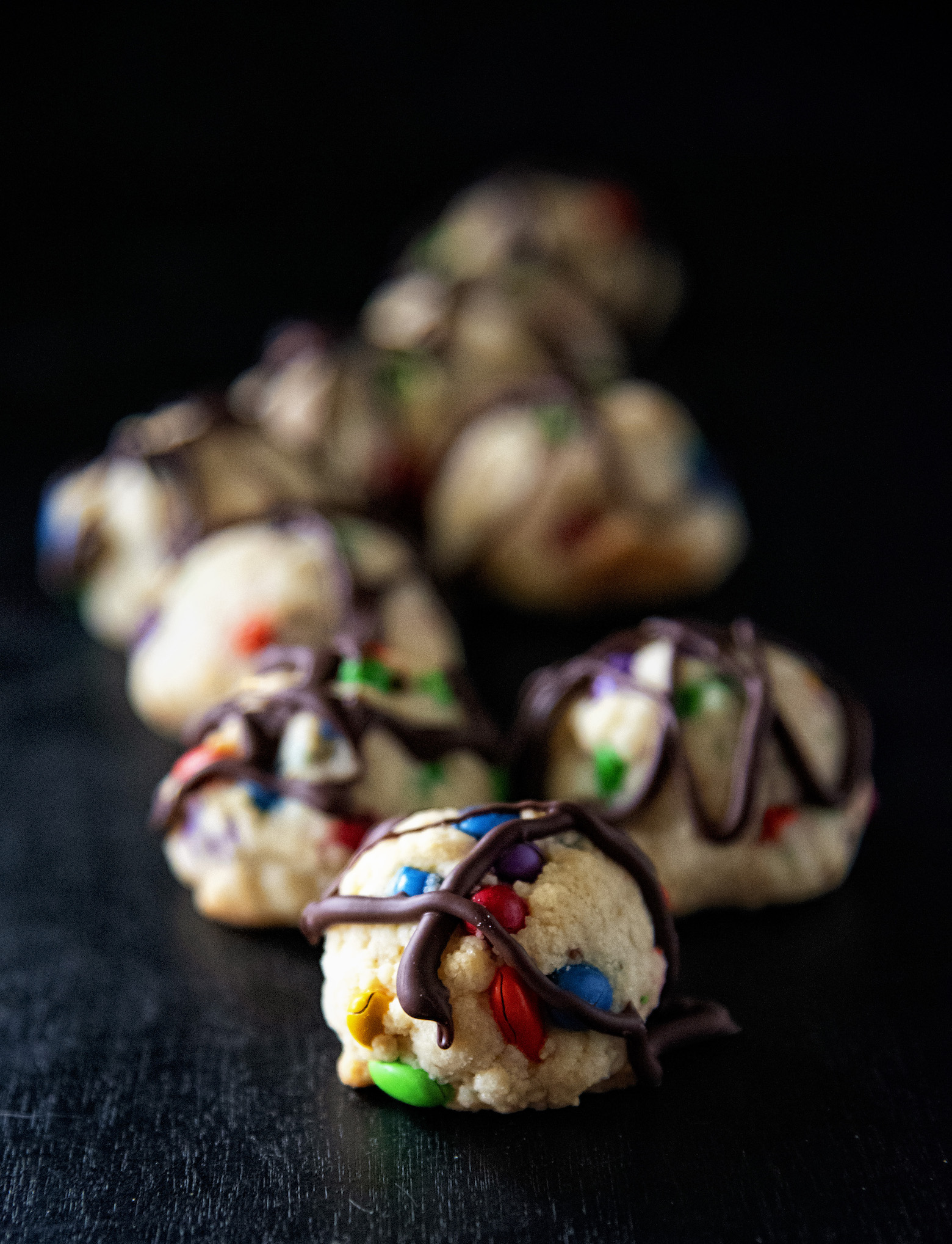 Tangled Christmas Lights Cookies