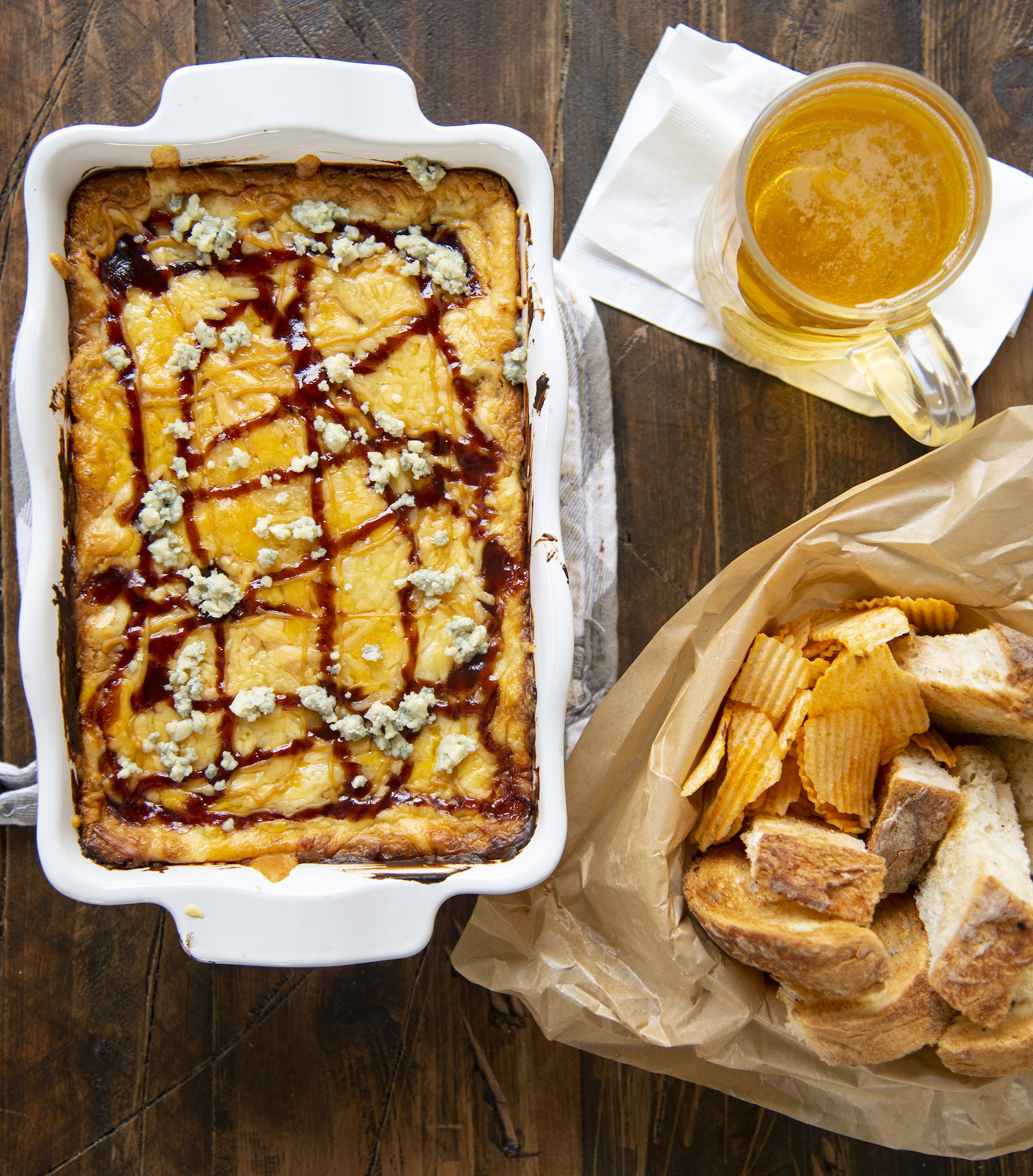 Blue Cheese BBQ Gouda Cheese Dip
