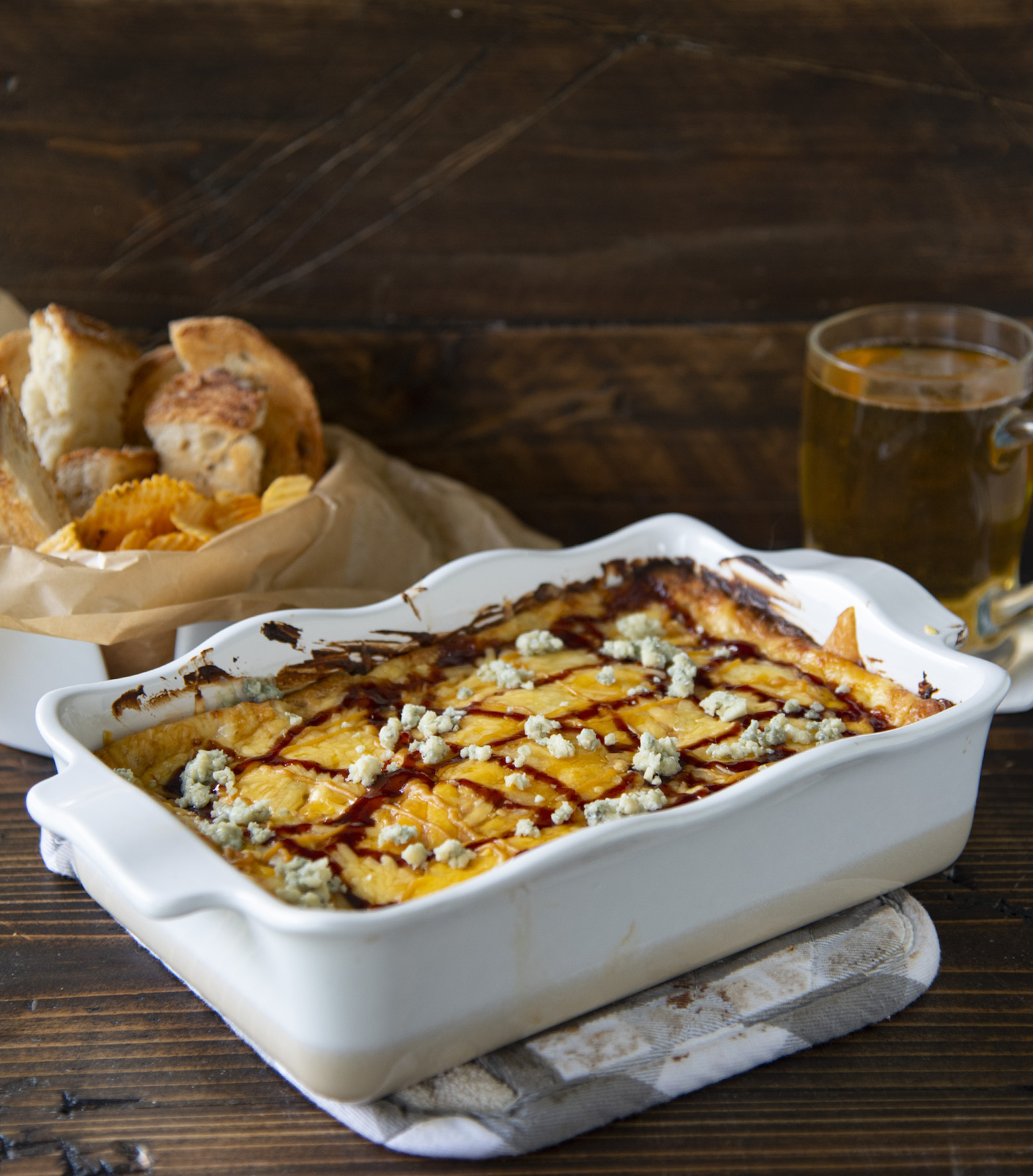 Blue Cheese BBQ Gouda Cheese Dip