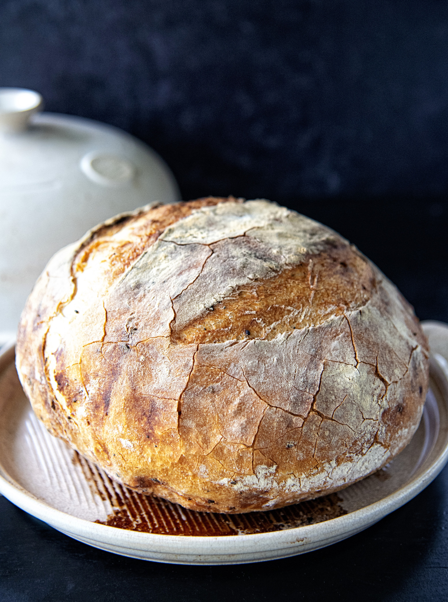 Crusty Cloche Bread Recipe