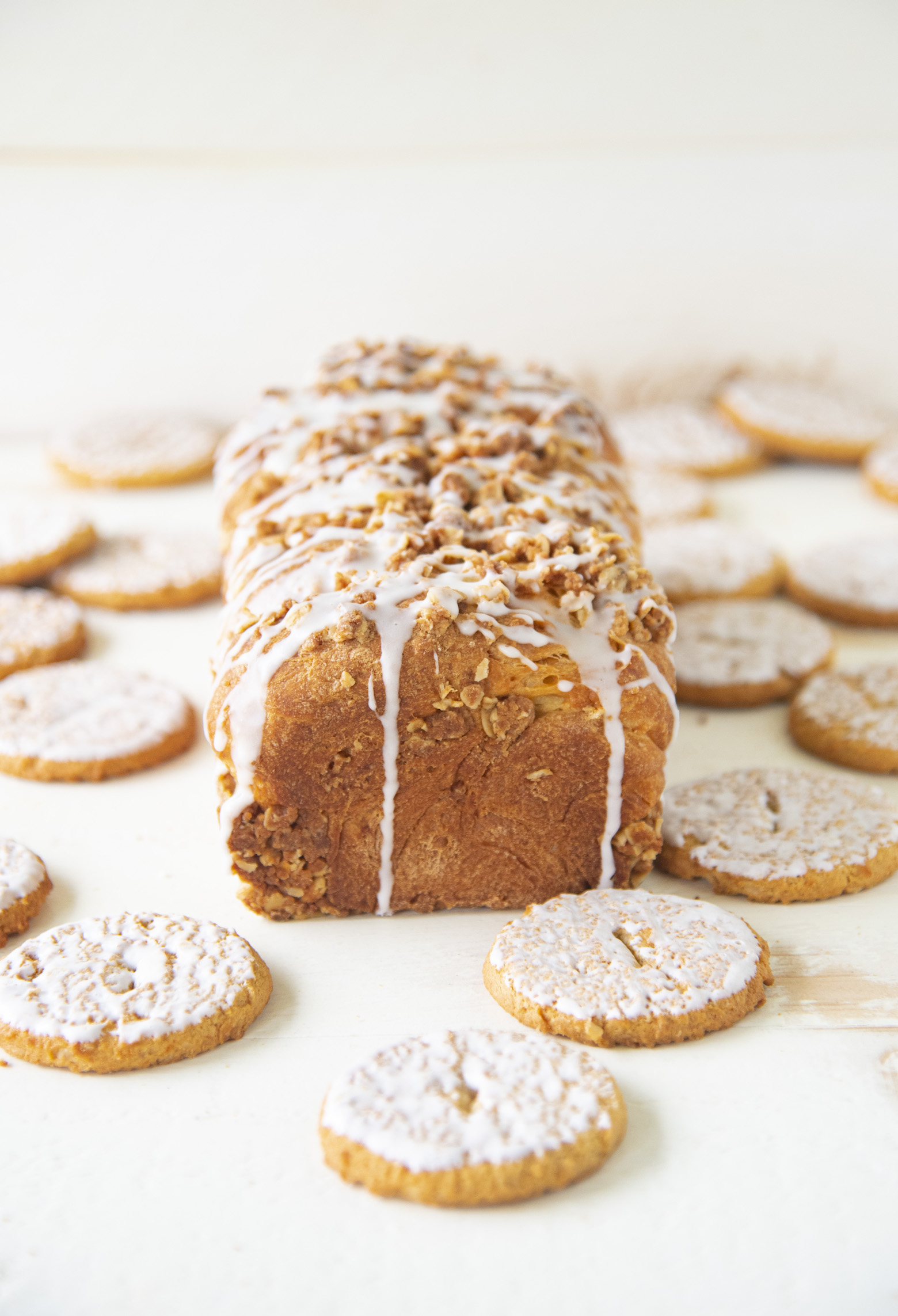 Oatmeal Chocolate Chip Cookie Babka