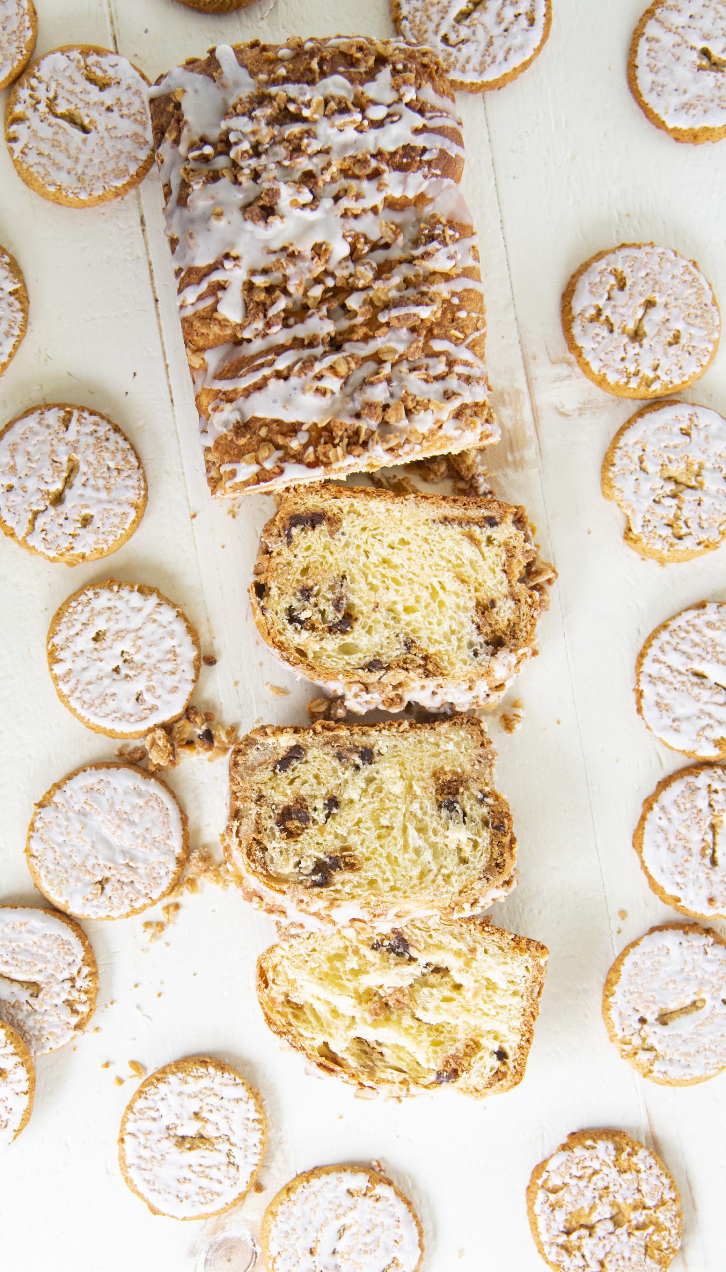 Oatmeal Chocolate Chip Cookie Babka