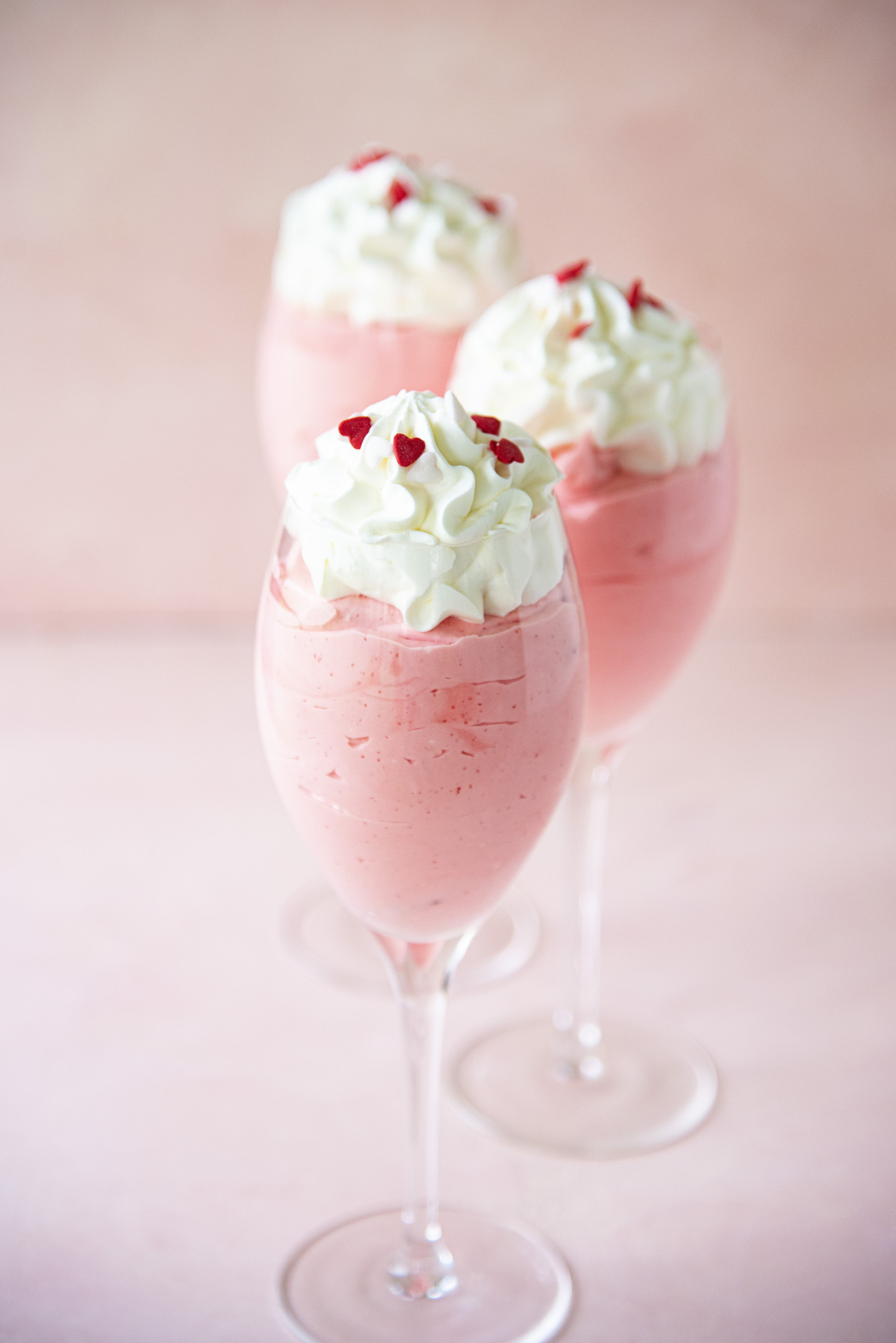 Strawberry Prosecco Jell-O Mold