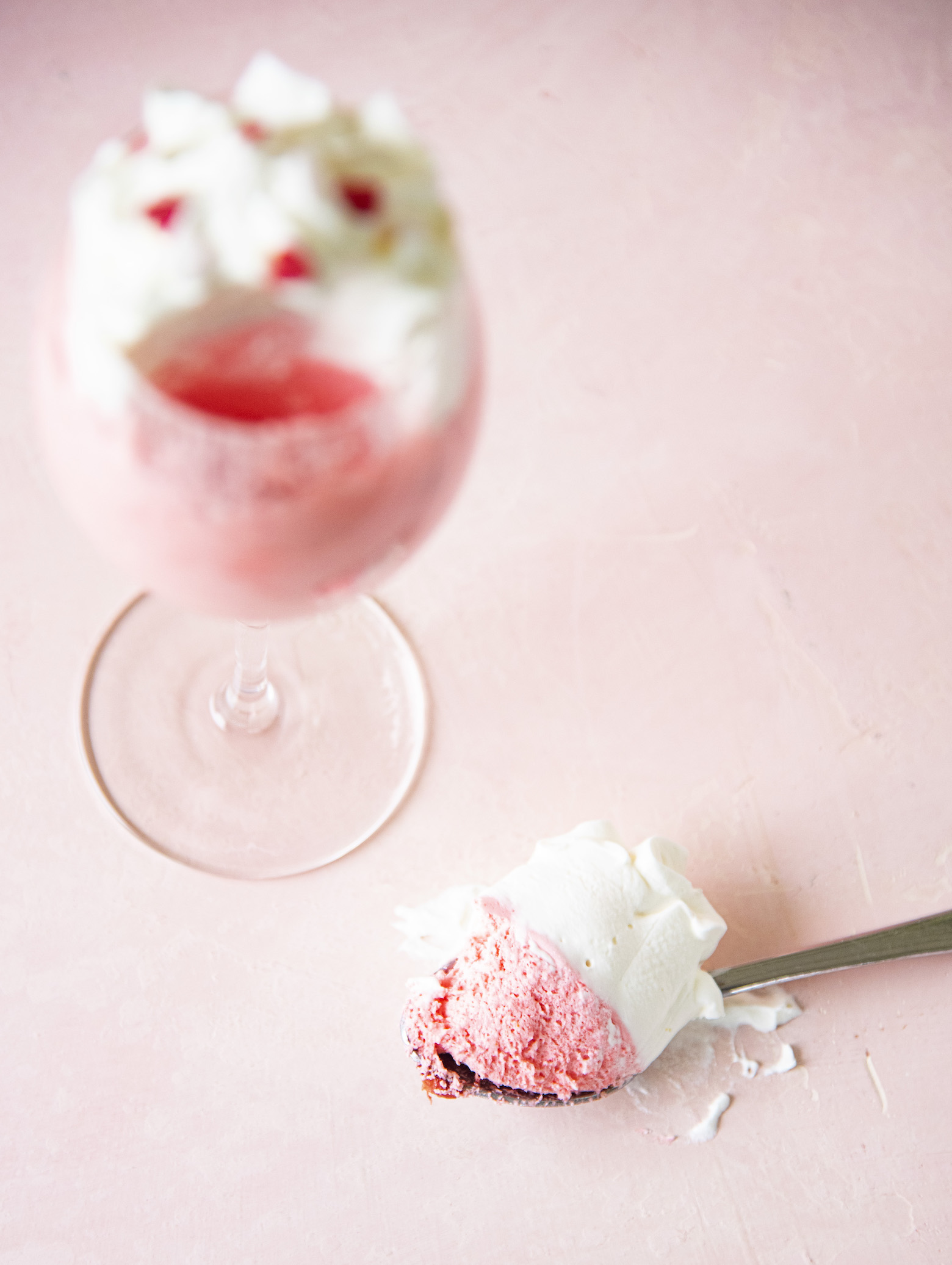 Strawberry Prosecco Jell-O Mold