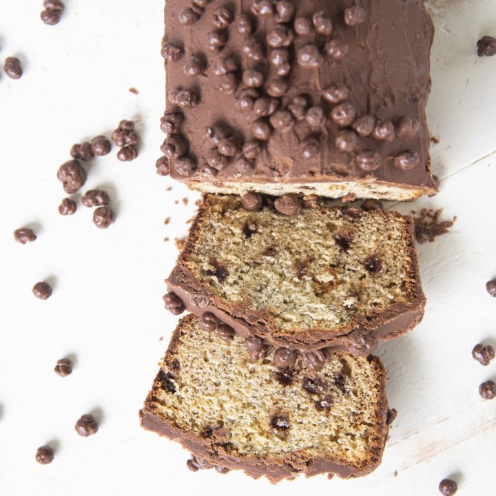 Chocolate Crunch Banana Bread 