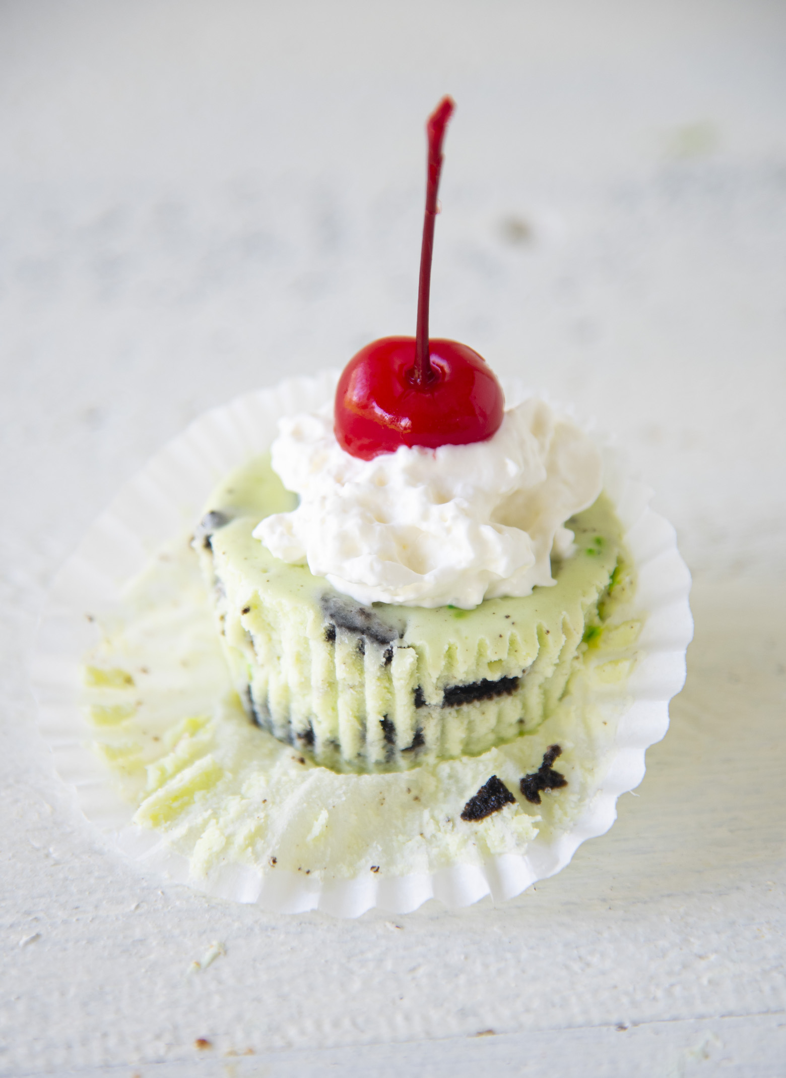 Oreo Shamrock McFlurry Cheesecake Bites