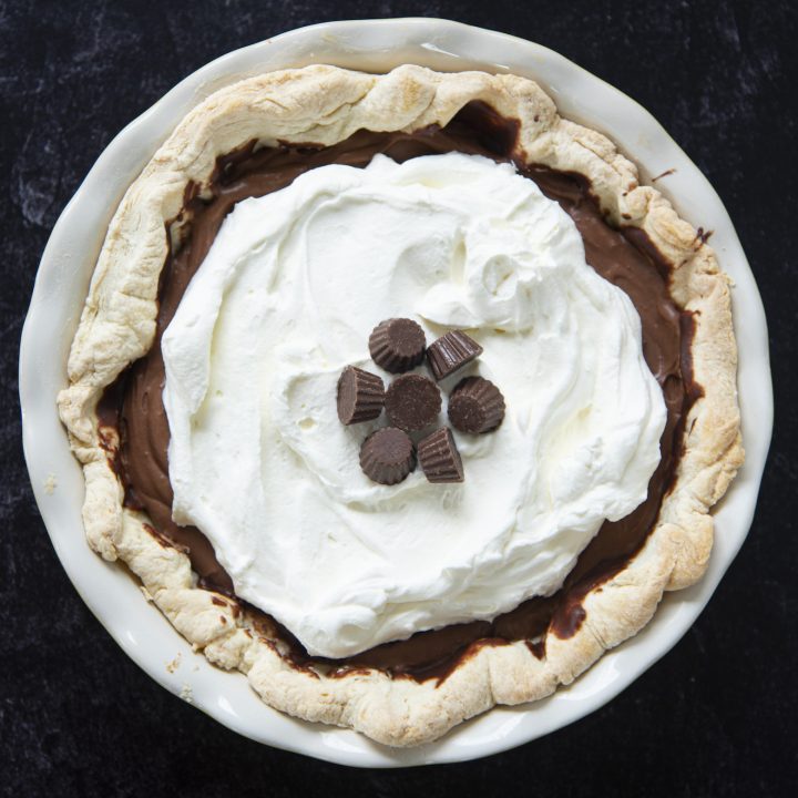 Peanut Butter Cup Cream Pie