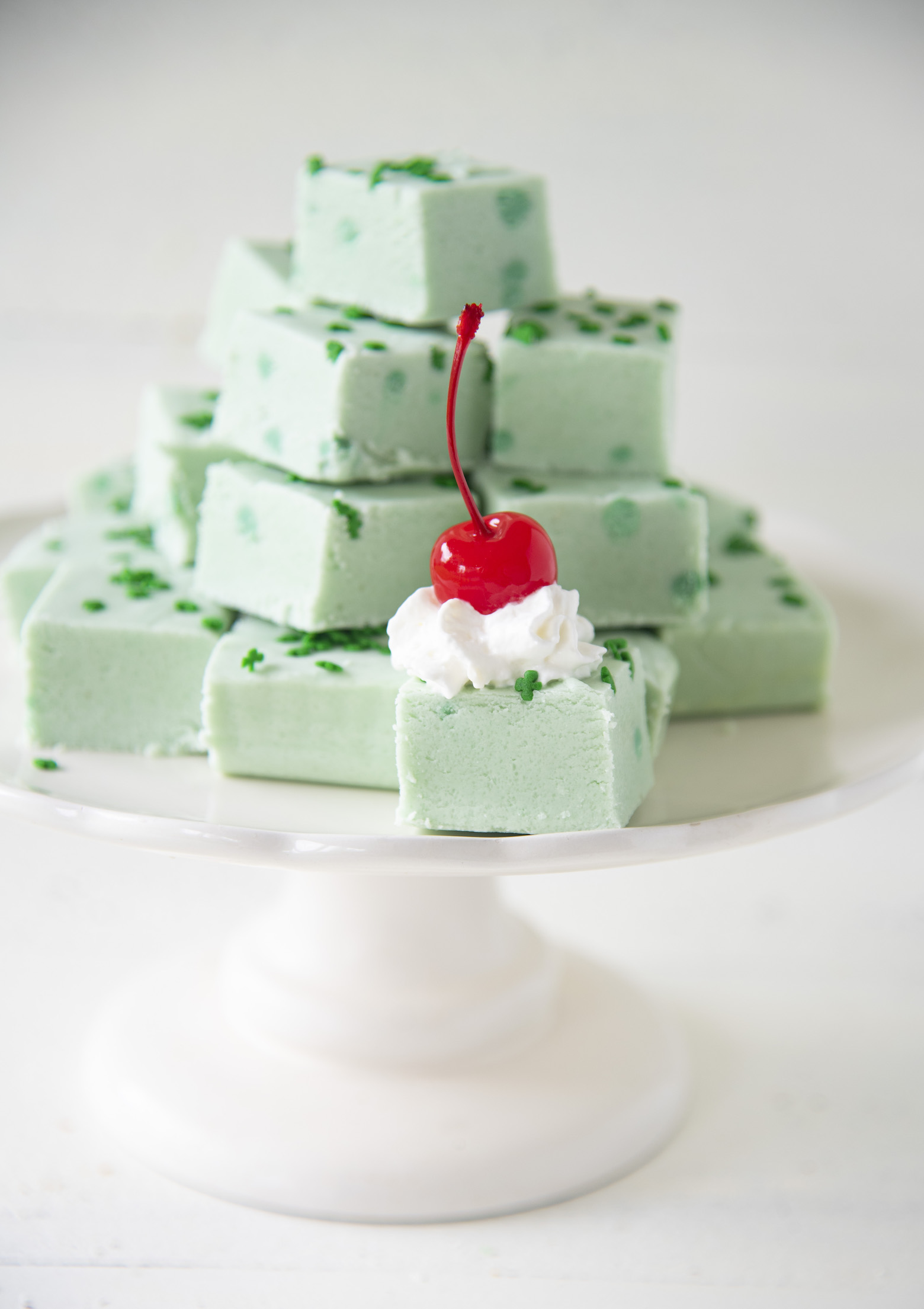 Shamrock Shake Fudge