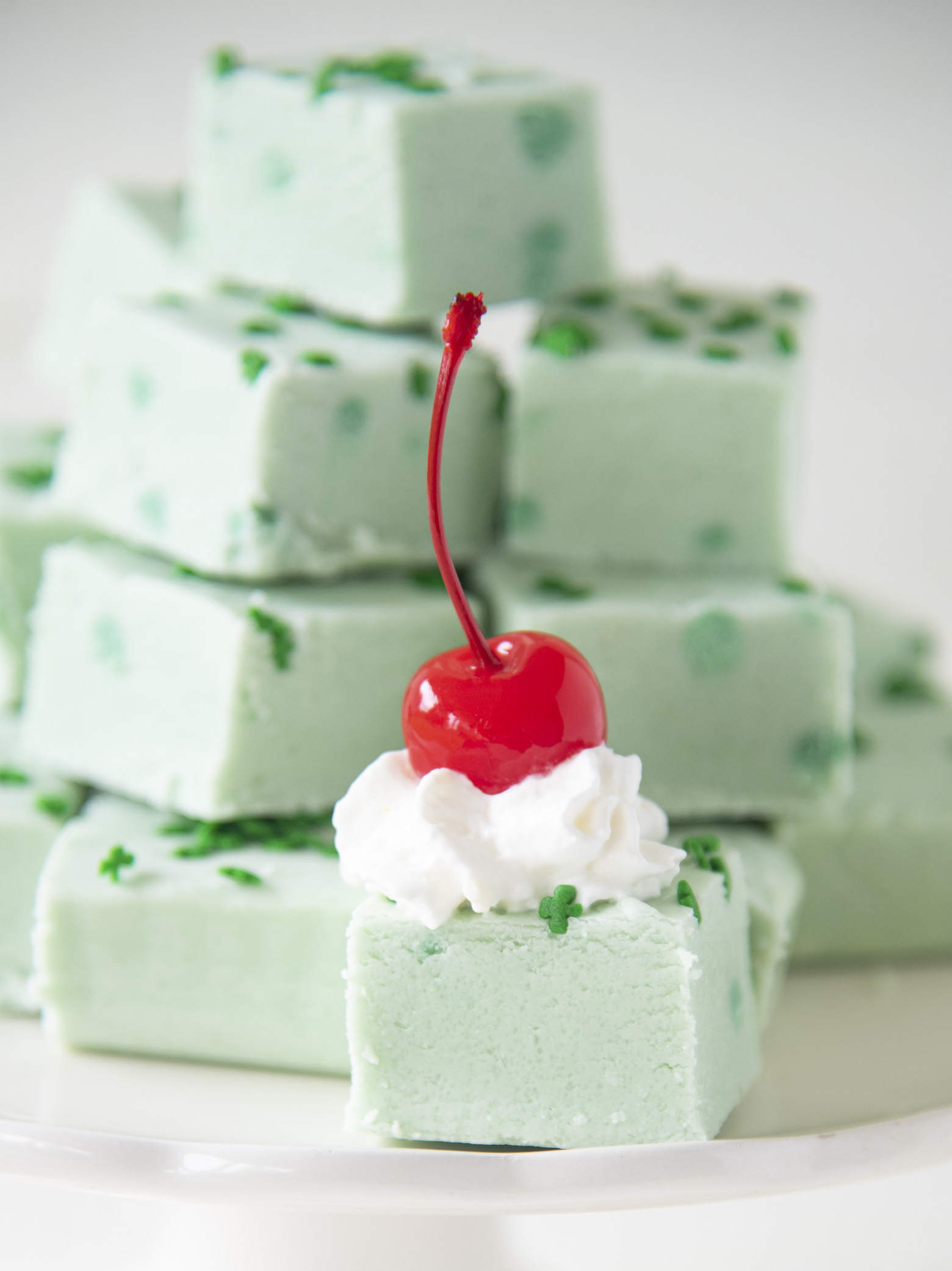 Shamrock Shake Fudge