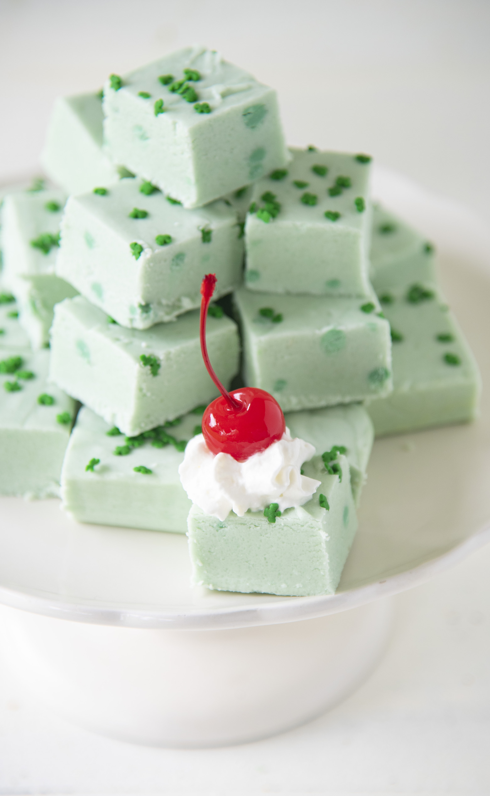 Shamrock Shake Fudge