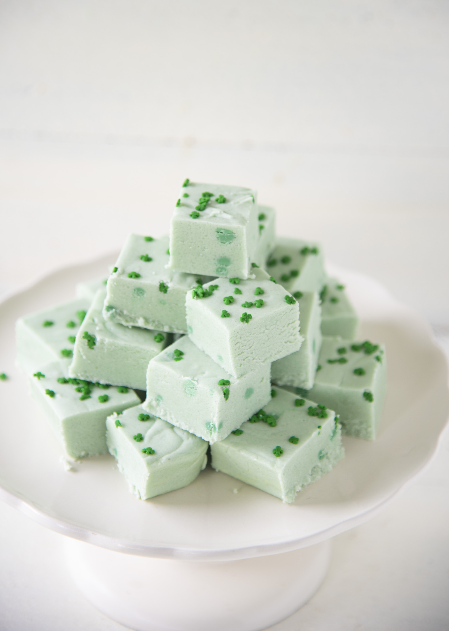 Shamrock Shake Fudge