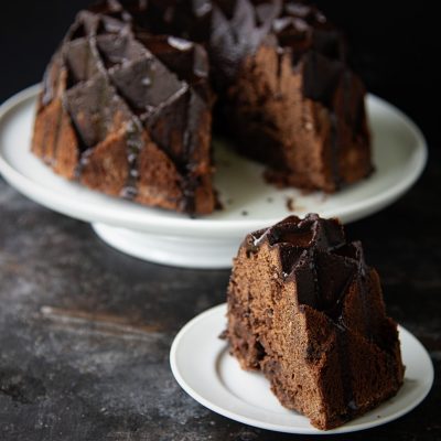 Bailey’s Salted Caramel Chocolate Bundt Cake