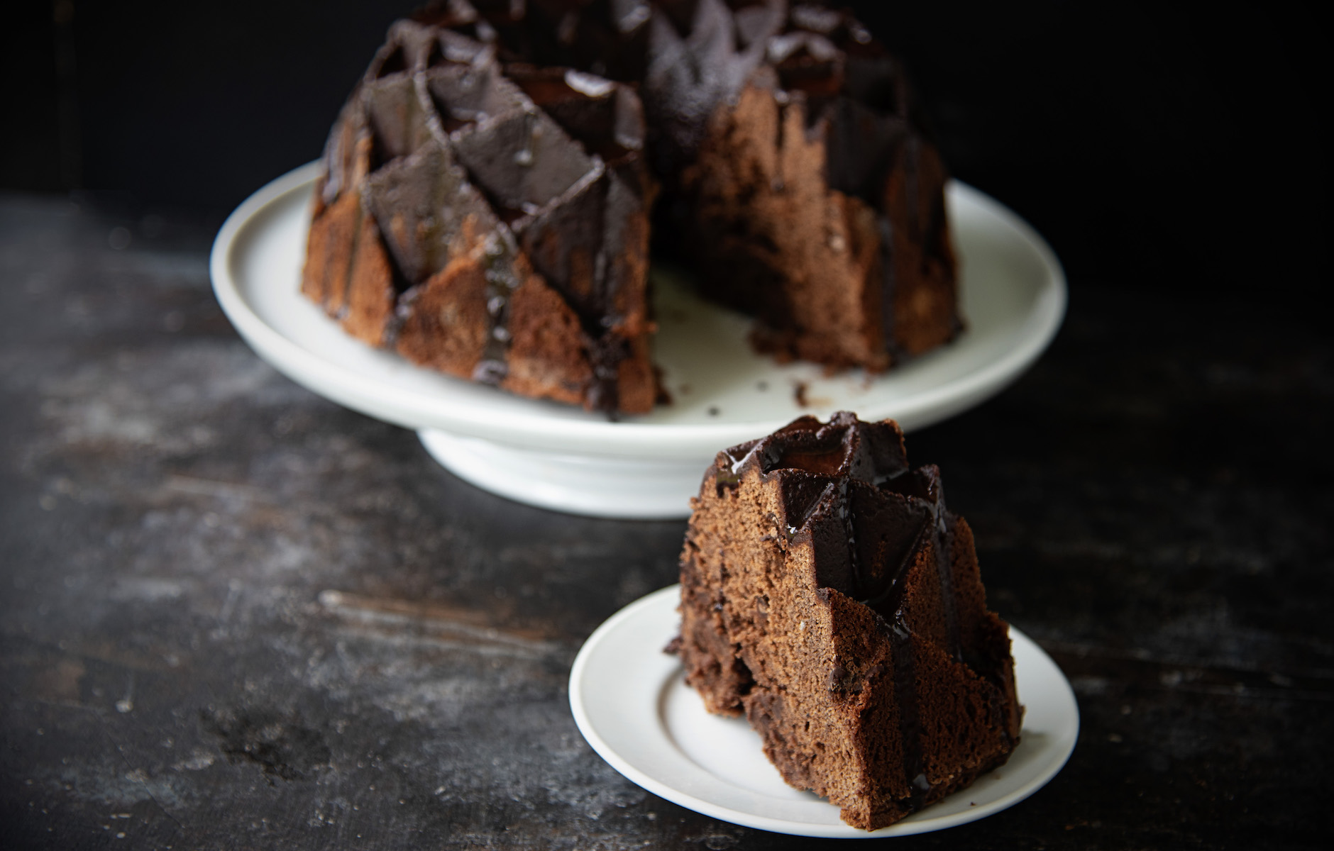 Baileys Hot Chocolate Bundt Cake - Liv for Cake