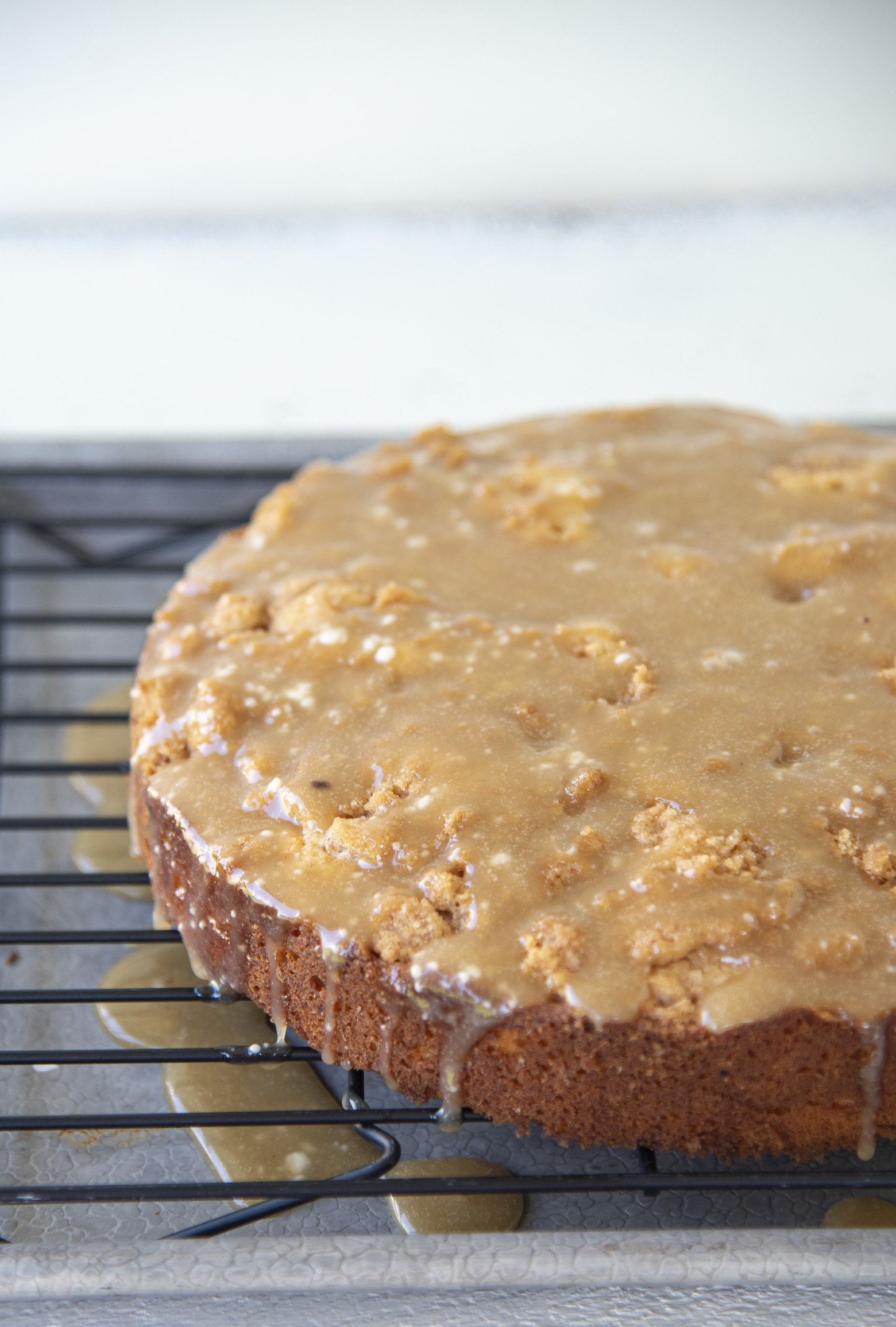 Crumb Topped Carrot Coffee Cake