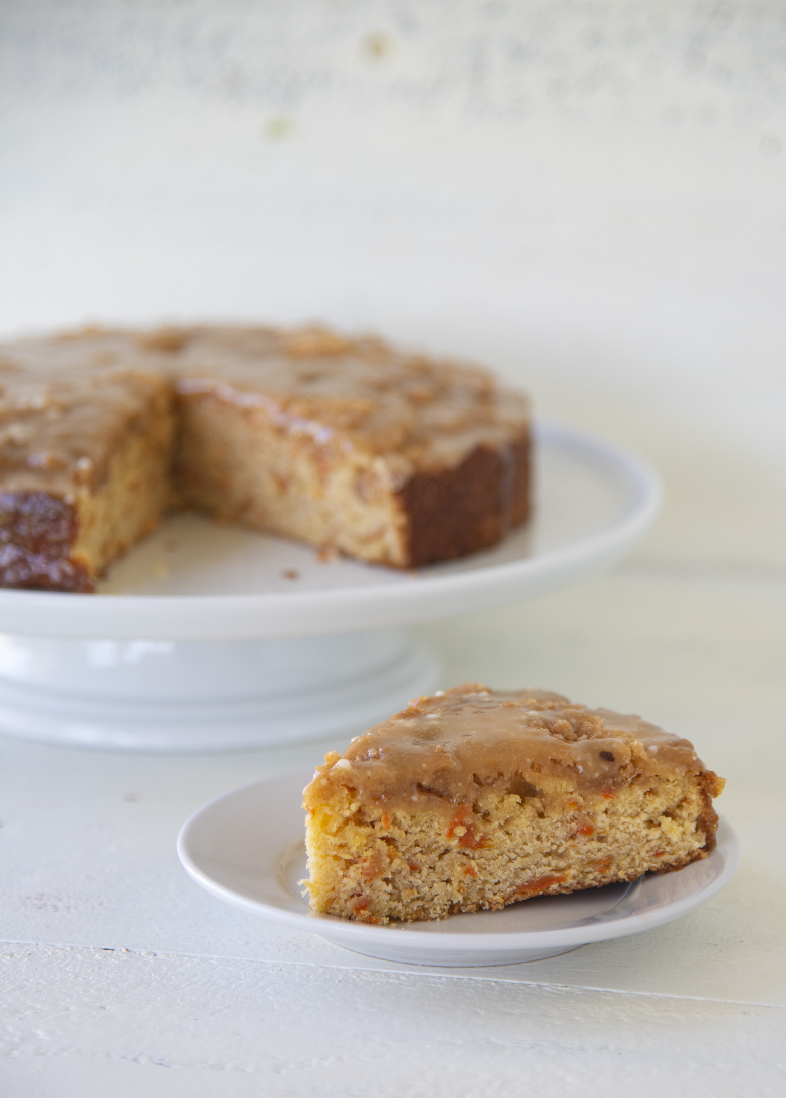 Crumb Topped Carrot Coffee Cake