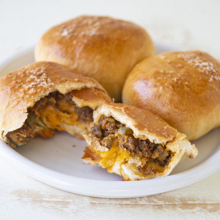 Vegetarian Cheeseburger Buns