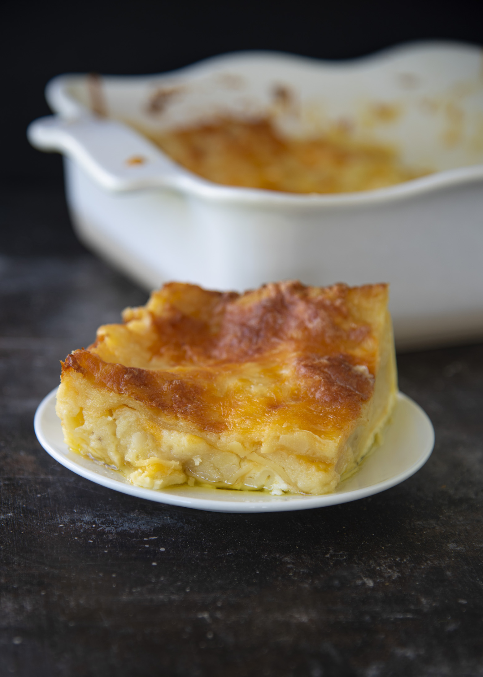Easy Cheesy Pierogi Casserole