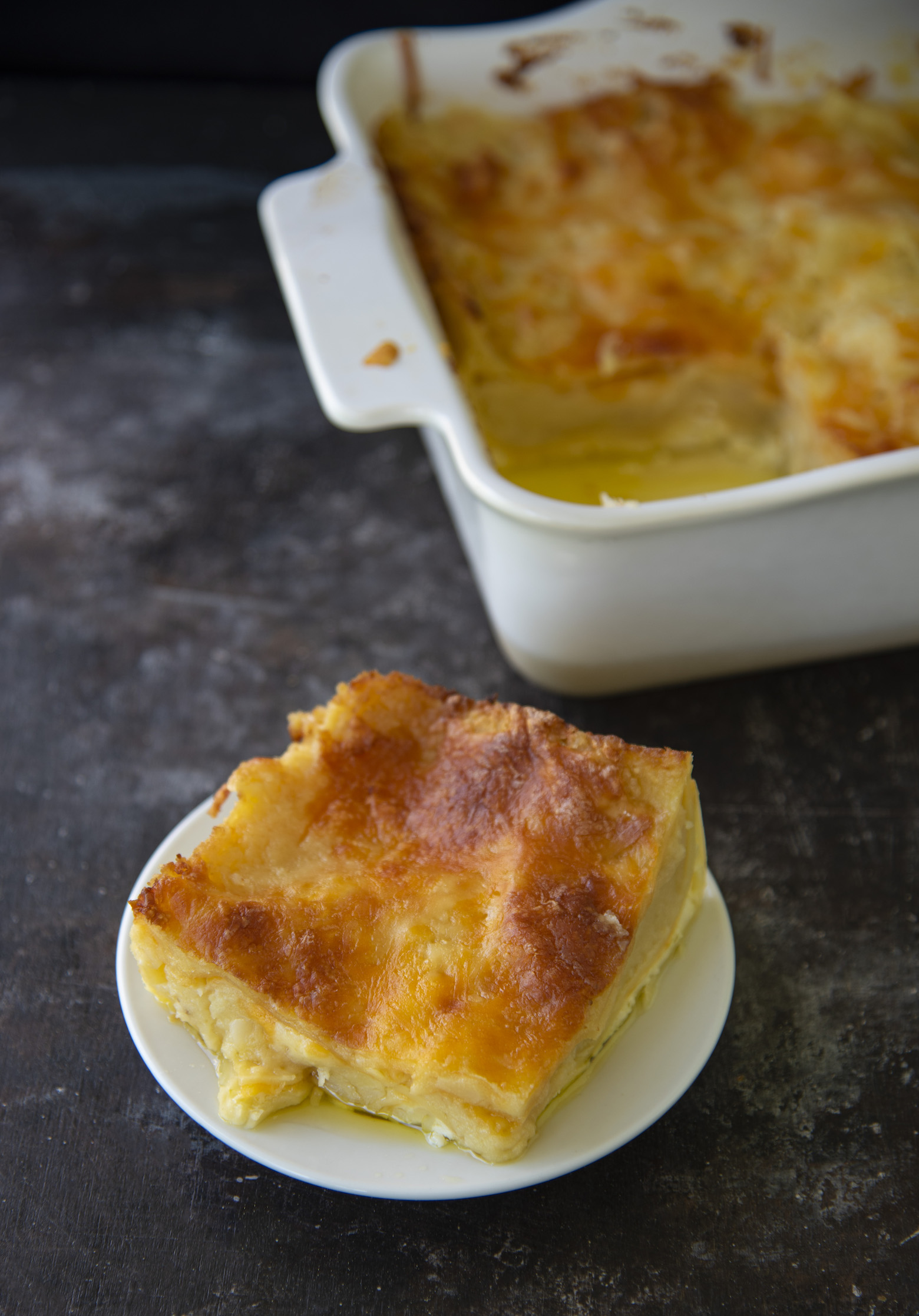 Easy Cheesy Pierogi Casserole