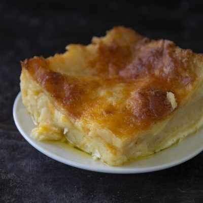 Easy Cheesy Pierogi Casserole