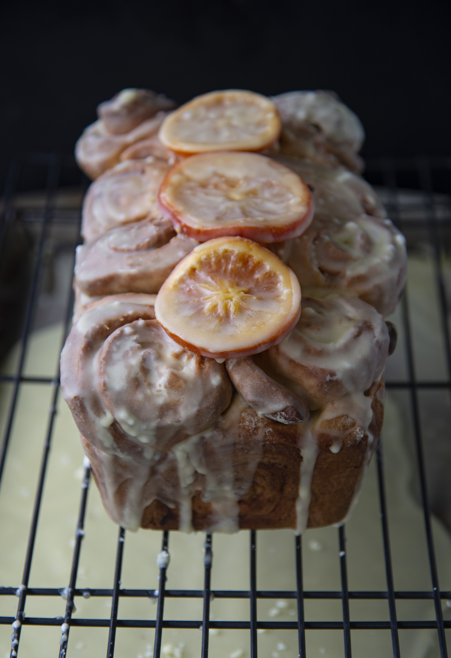 Glazed Orange Roll Loaf