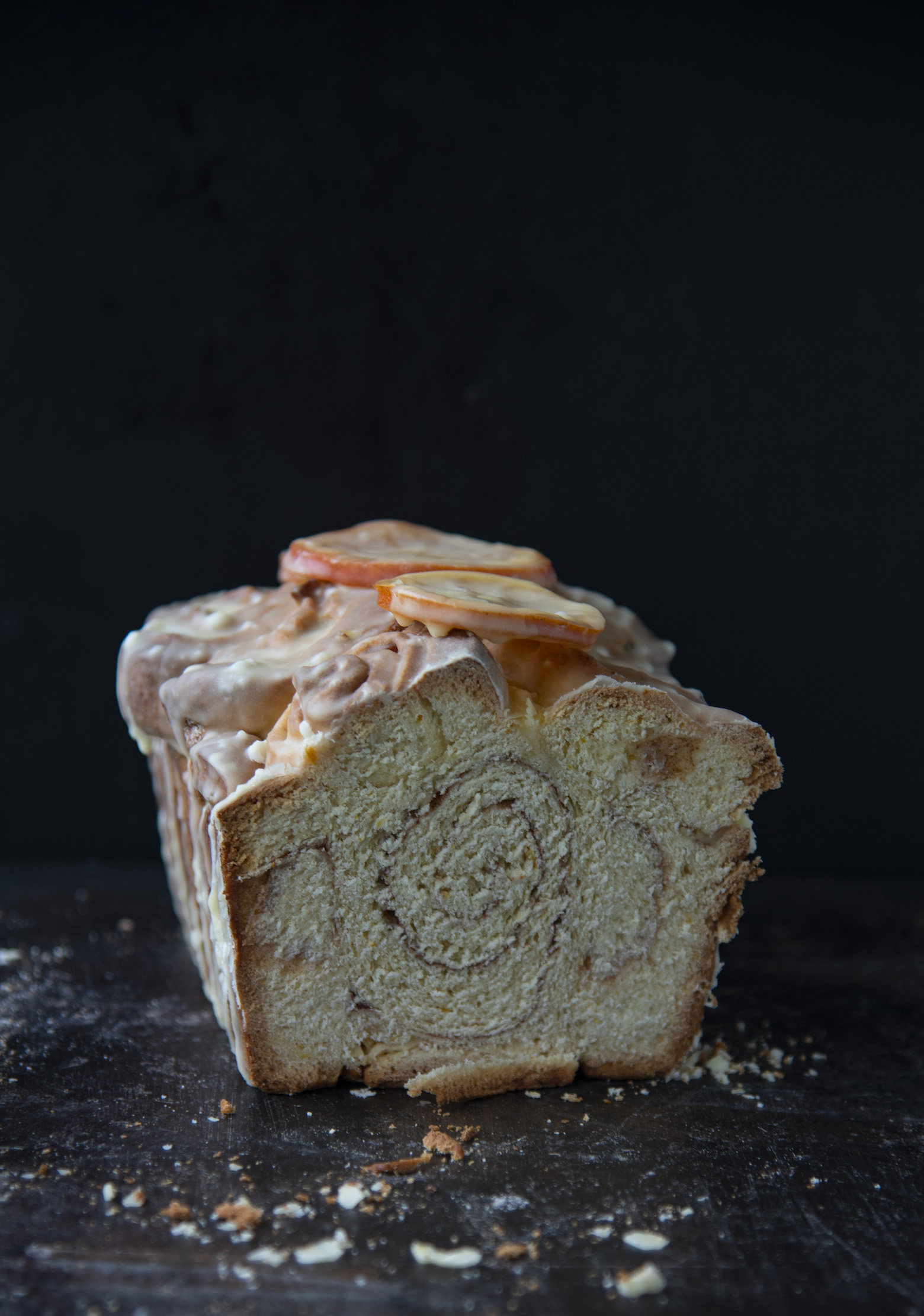 Glazed Orange Roll Loaf 