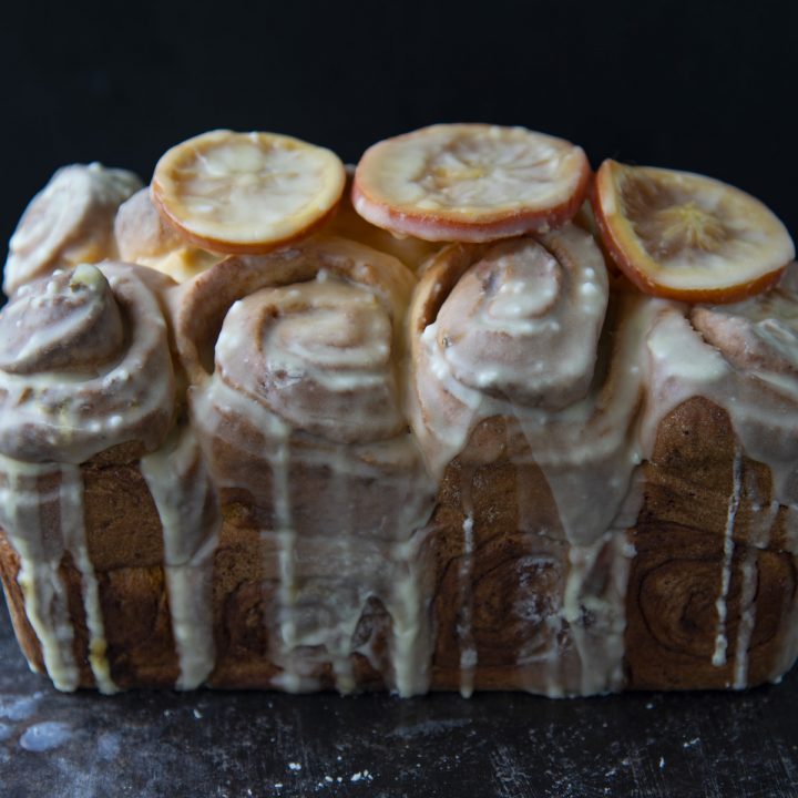 Glazed Orange Roll Loaf