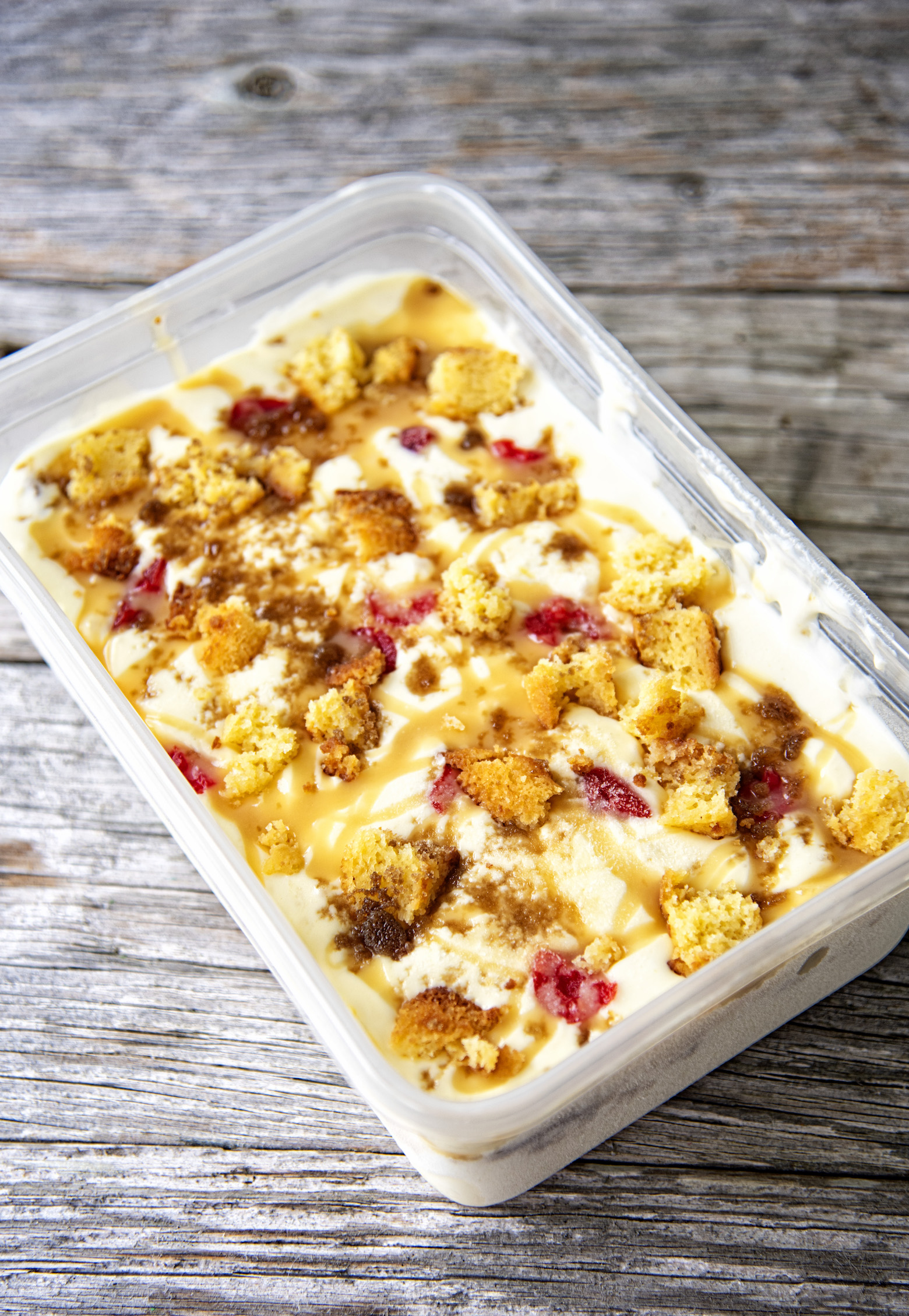 Pineapple Upside Down Cake Ice Cream