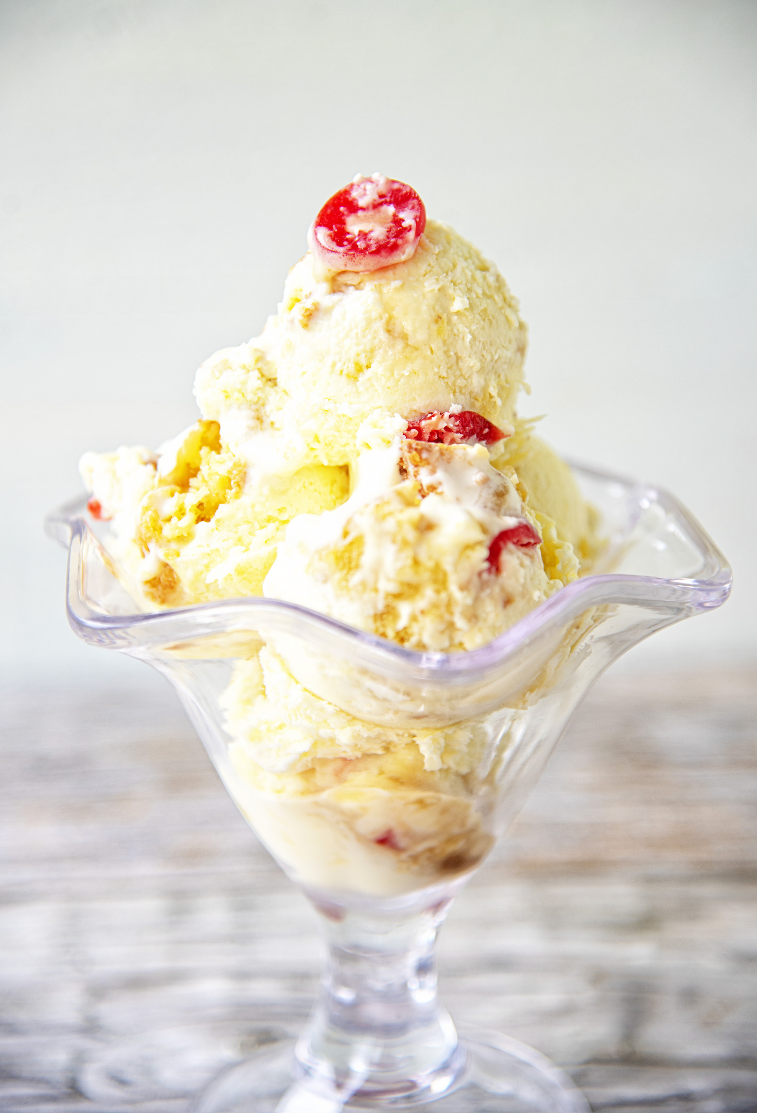 Pineapple Upside Down Cake Ice Cream