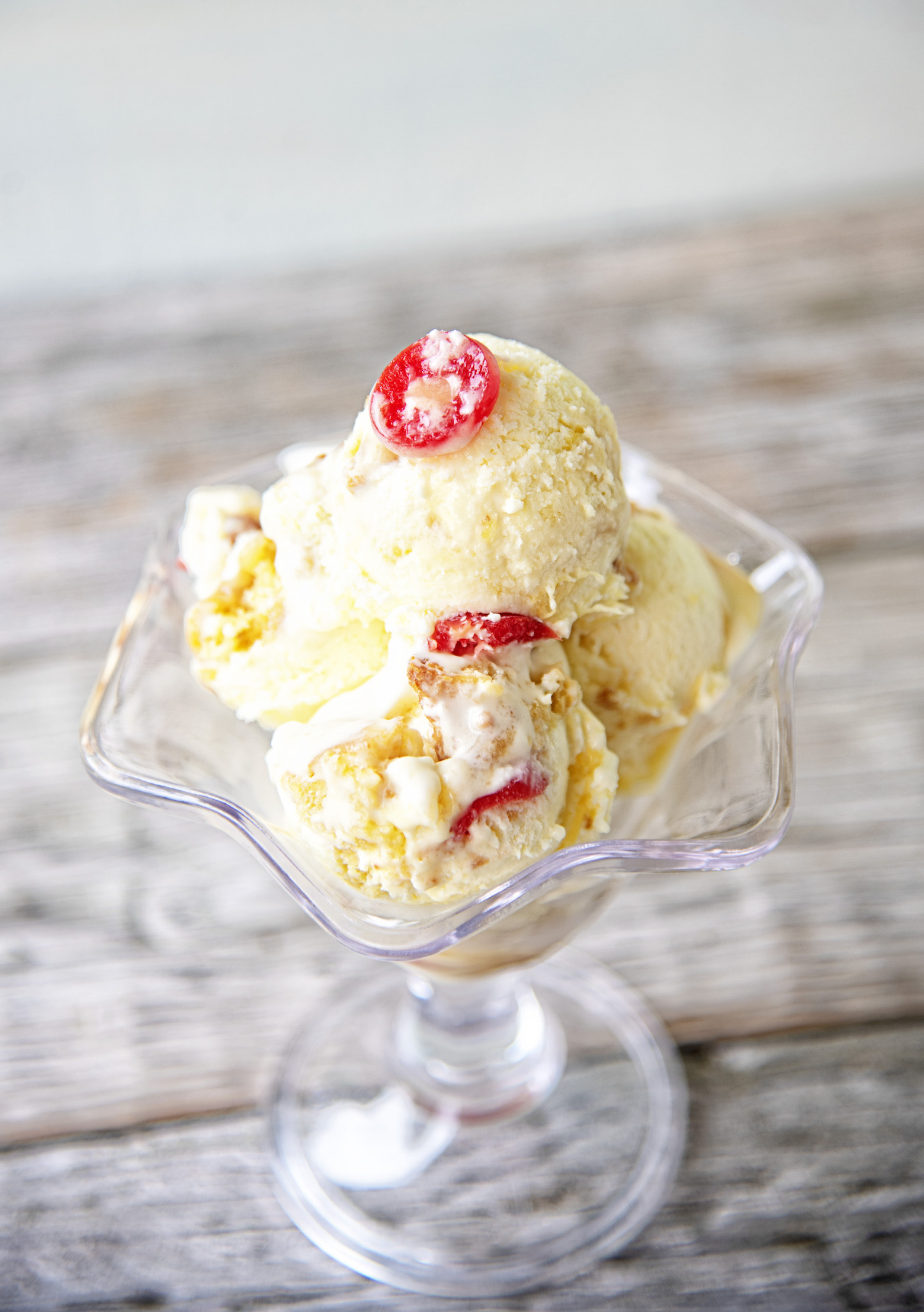 Pineapple Upside Down Cake Ice Cream 