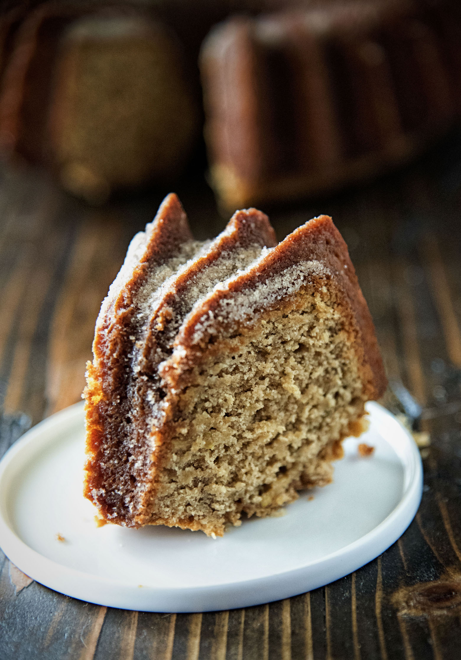 Whiskey Glazed Apple Buttermilk Pound Cake