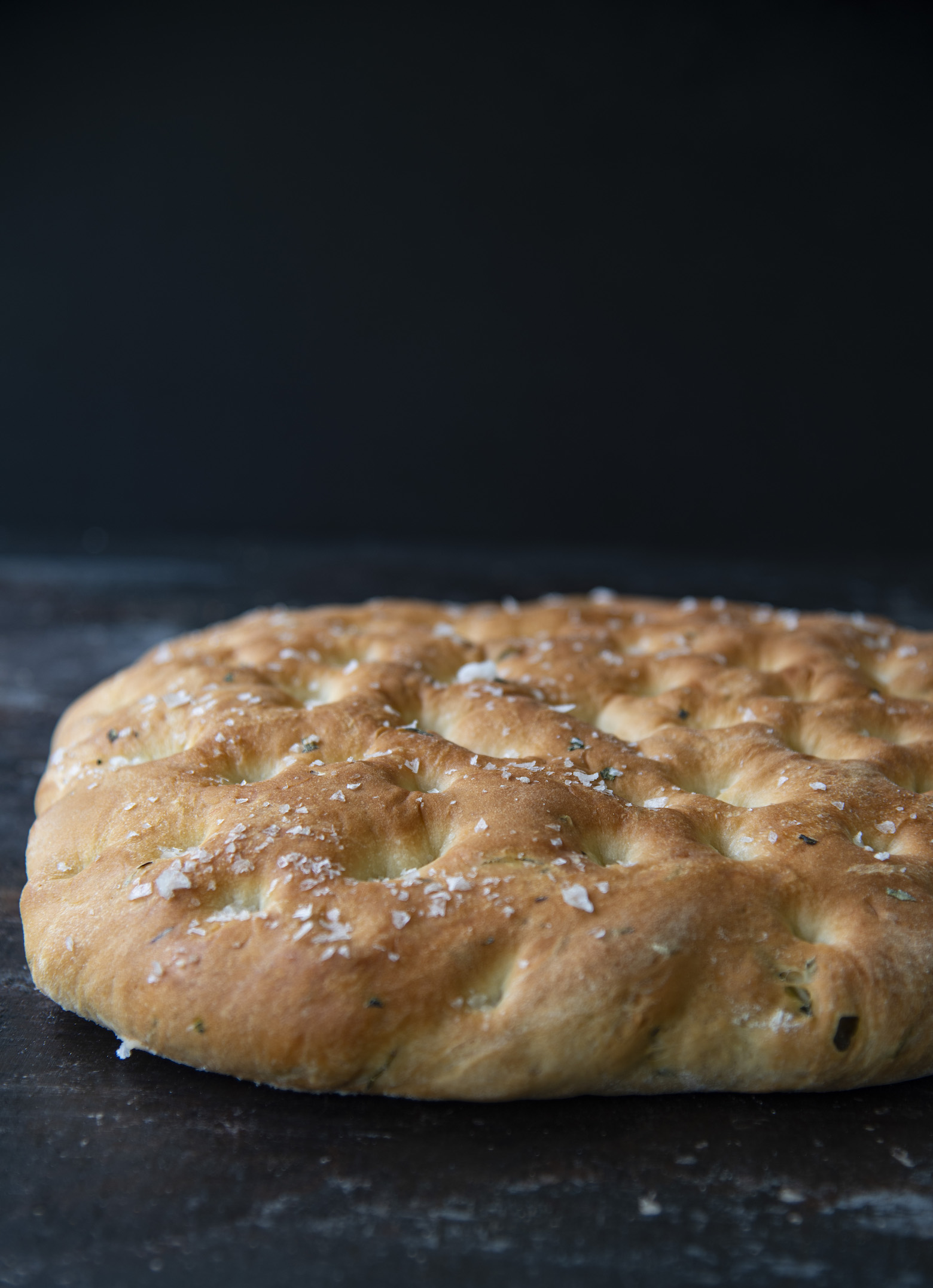 Basil Sea Salt Focaccia Bread