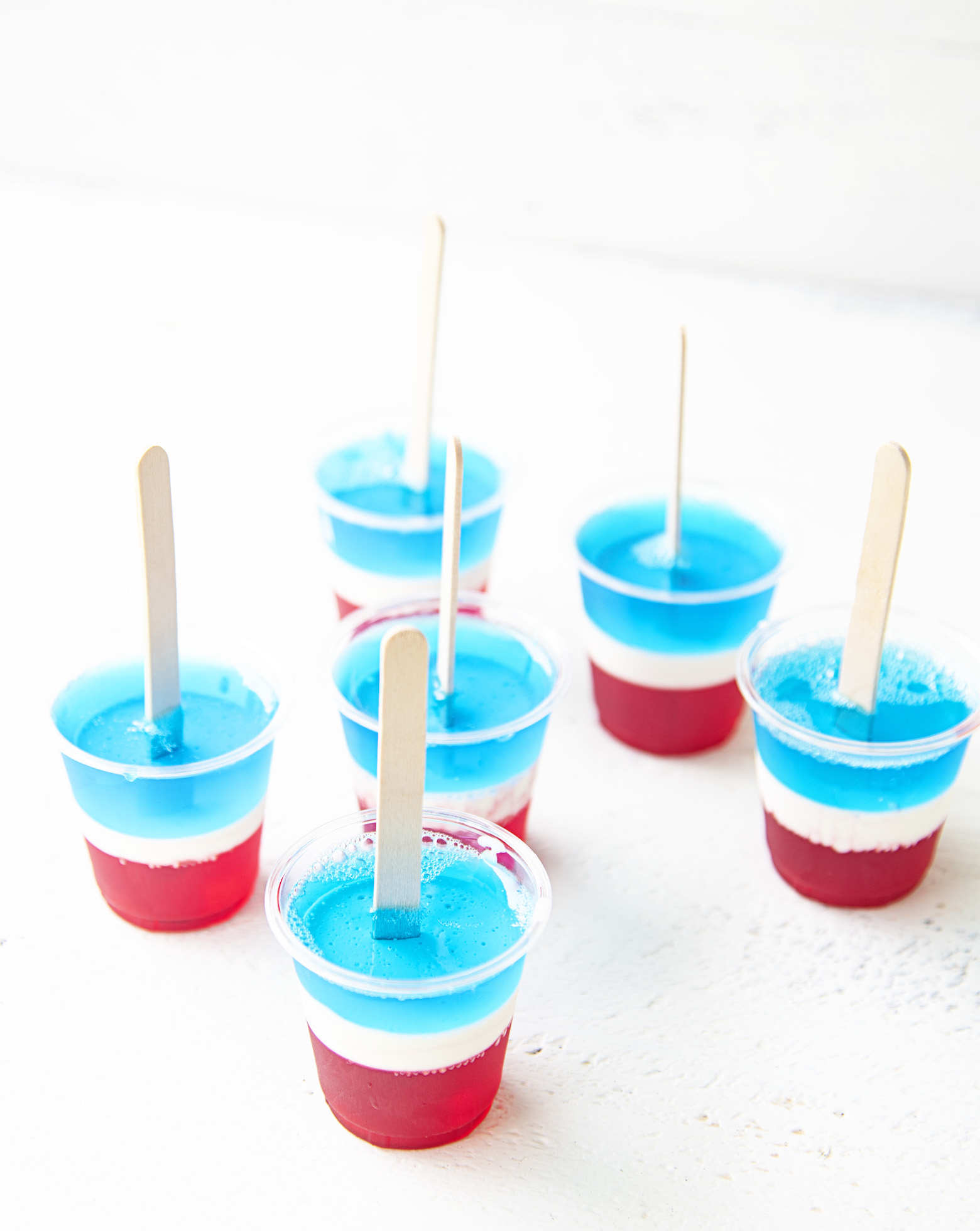 Bomb Pop Jell-O Shots 