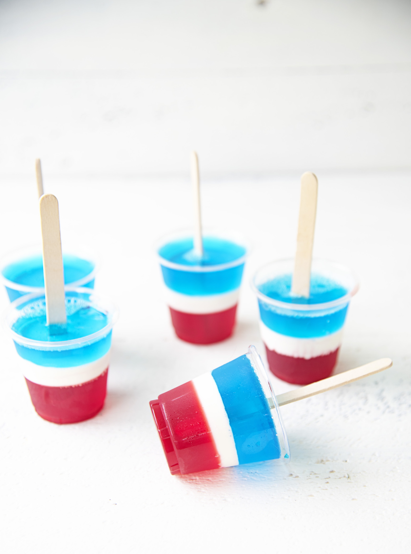 Bomb Pop Jell-O Shots 