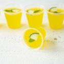 Cucumber Mint Lemonade Jelly Shots