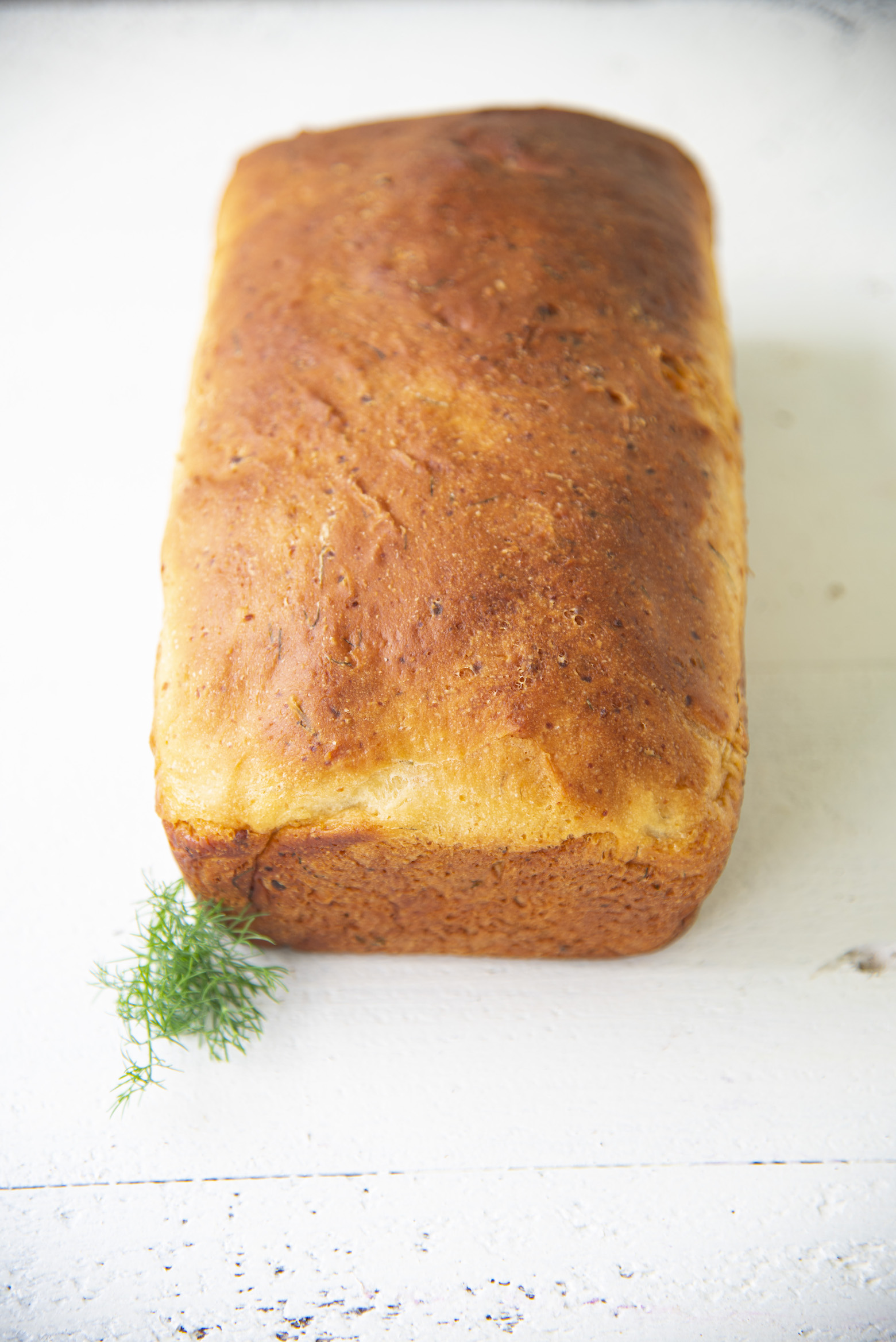Feta Cheese Dill Loaf Bread 