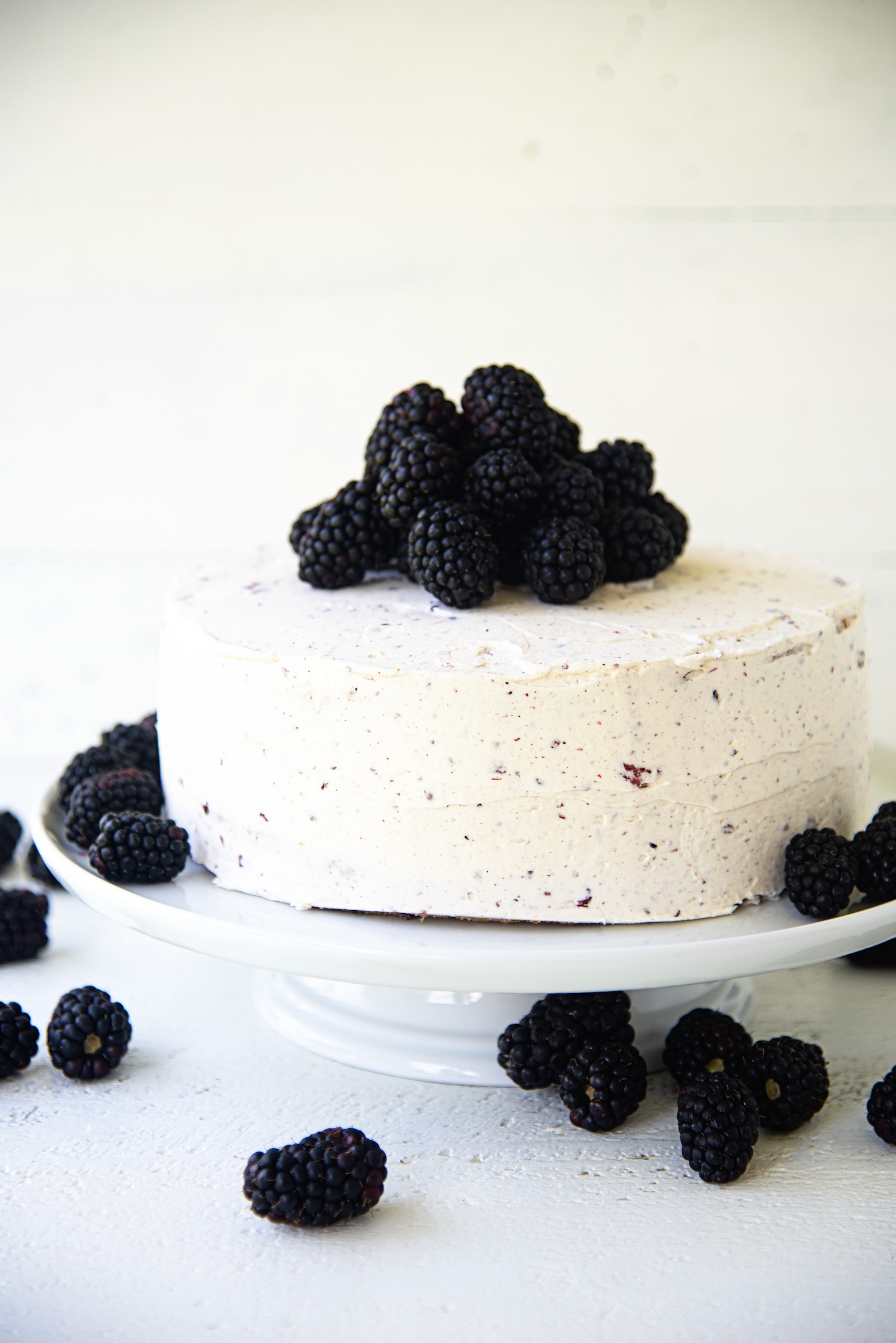 Blackberry Lime Layer Cake