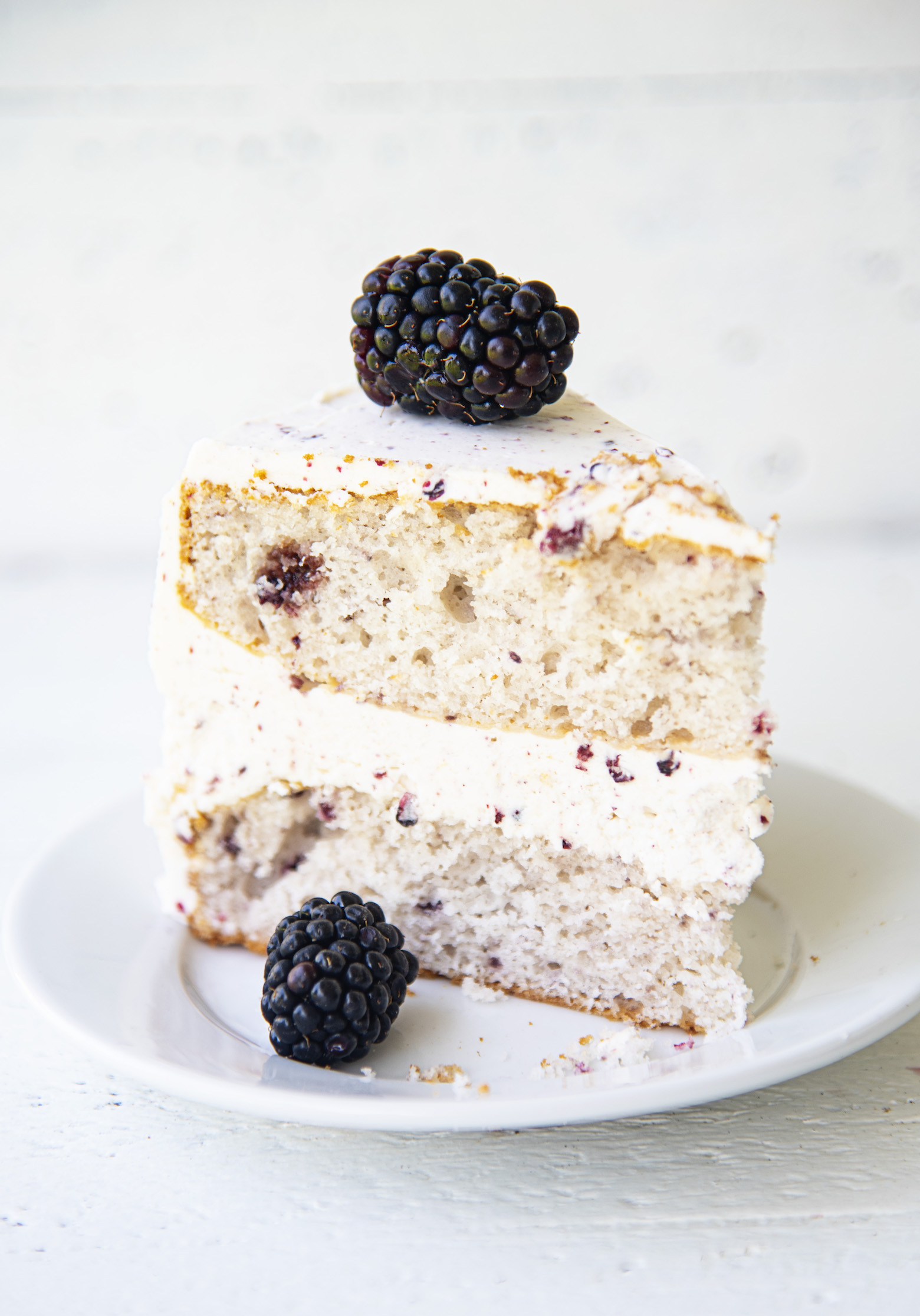 Blackberry Lime Layer Cake