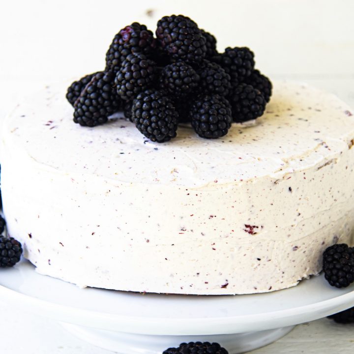 Blackberry Lime Layer Cake 