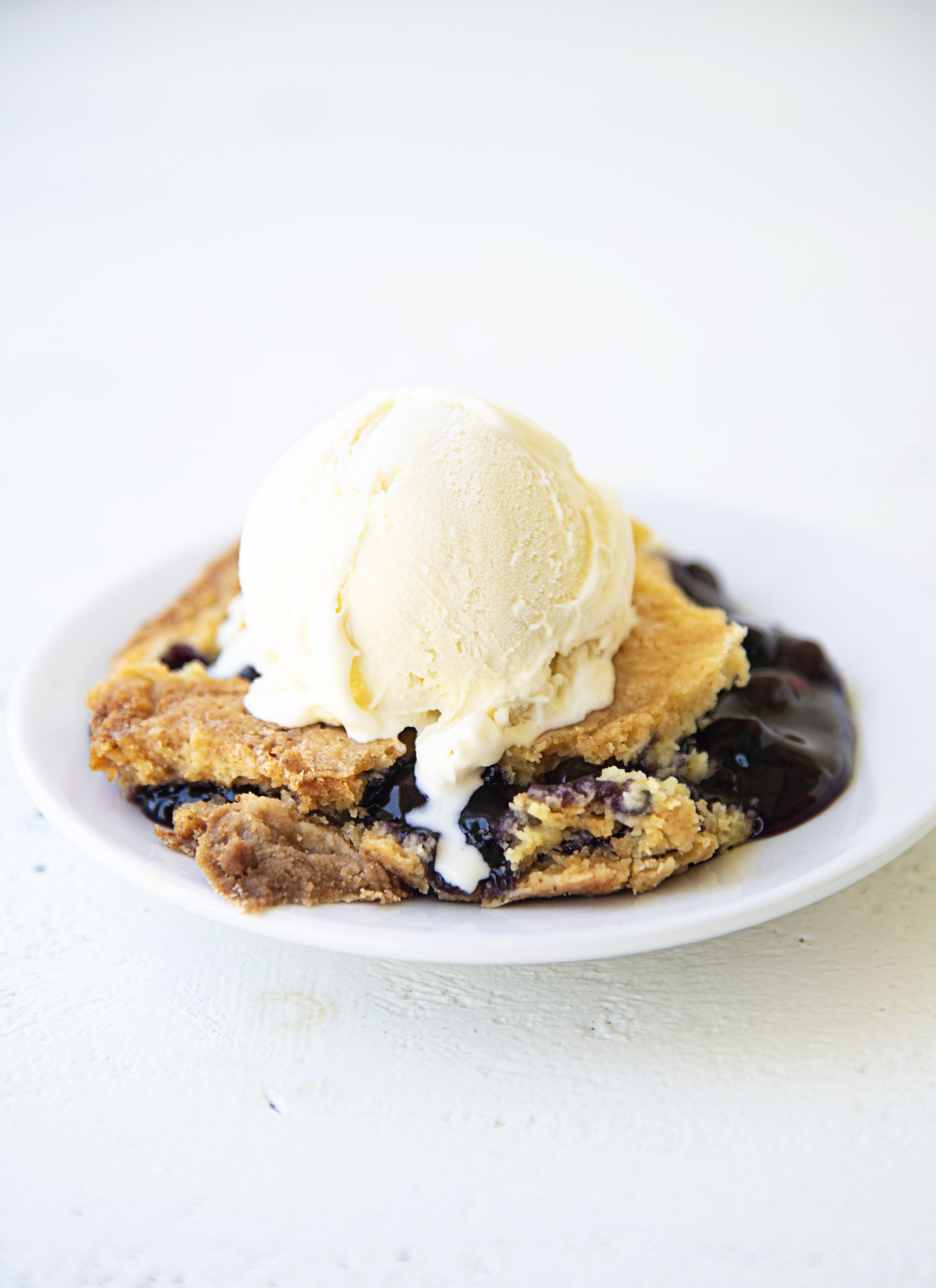 Blueberry Lemon Dump Cake