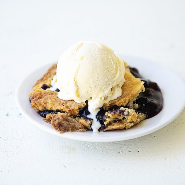 Blueberry Lemon Dump Cake