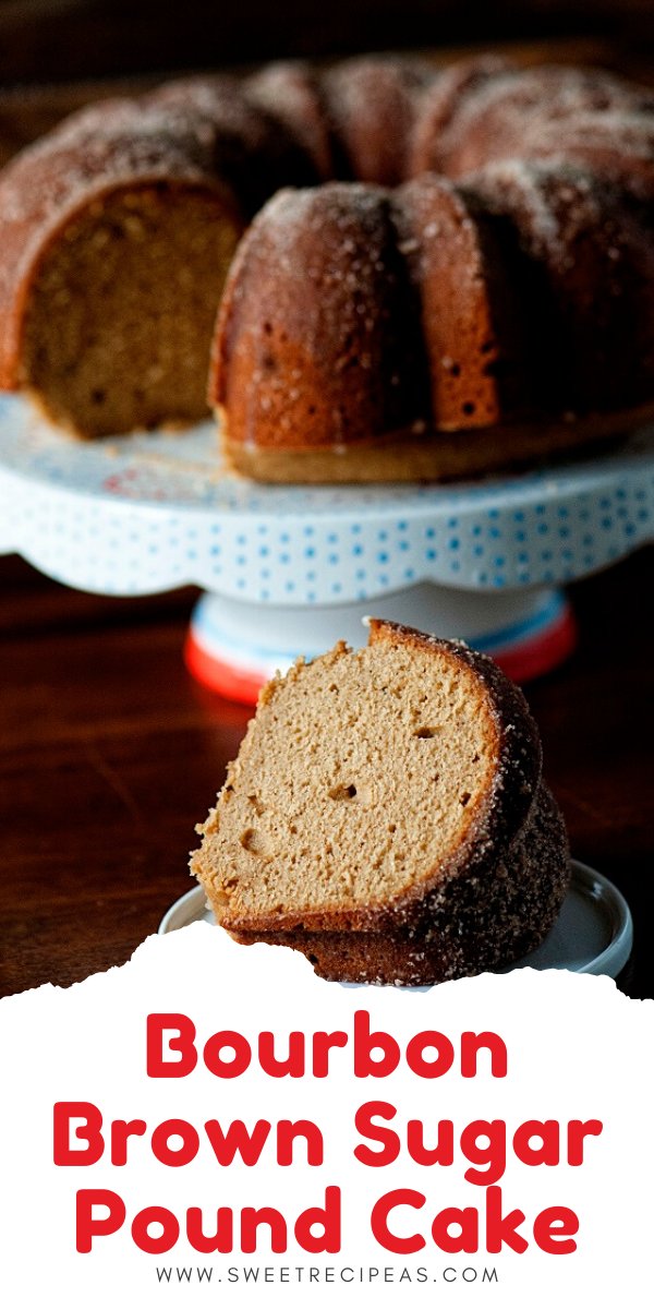 Bourbon Brown Sugar Pound Cake 