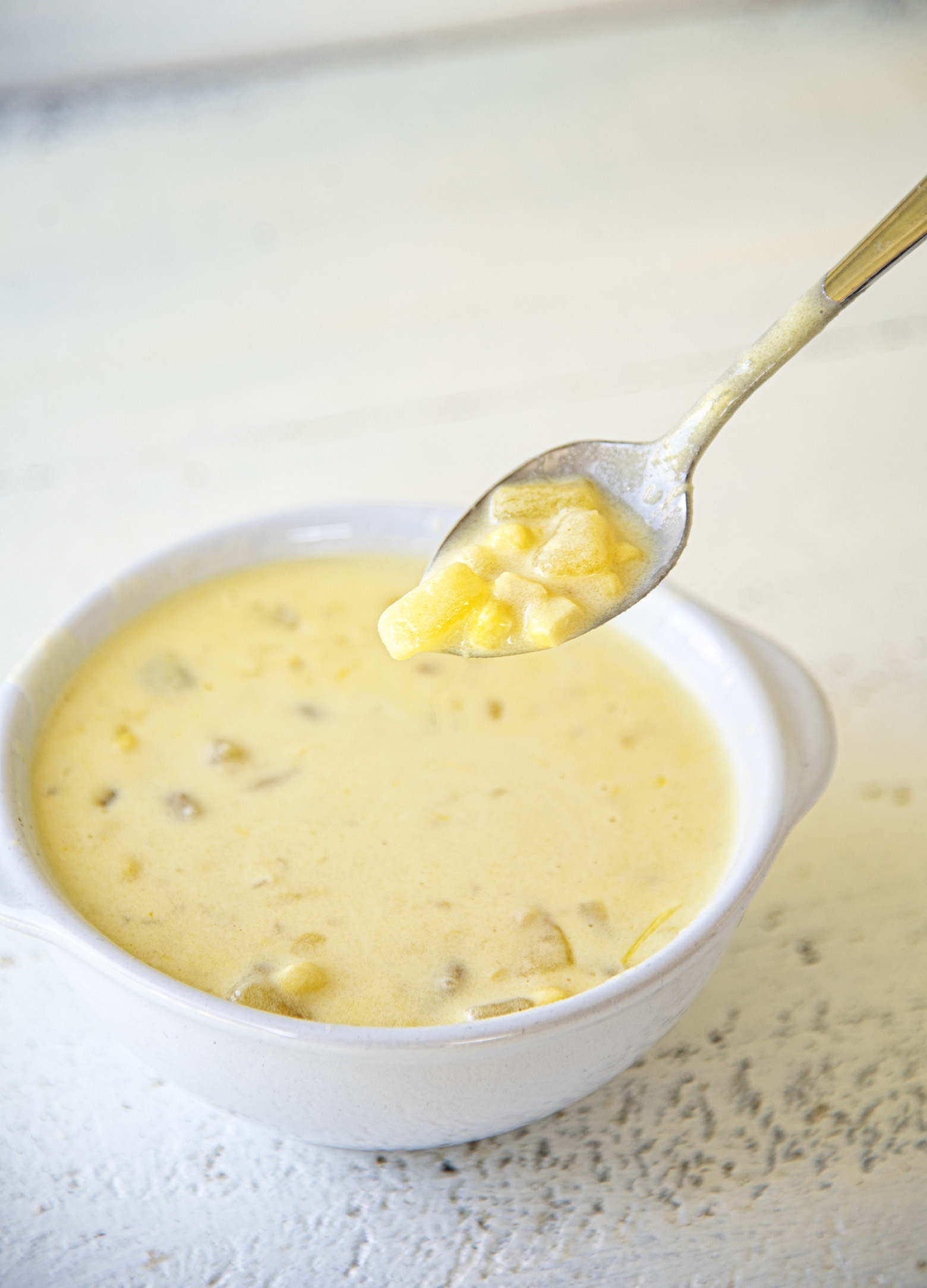 Cheddar Ranch Corn Chowder 