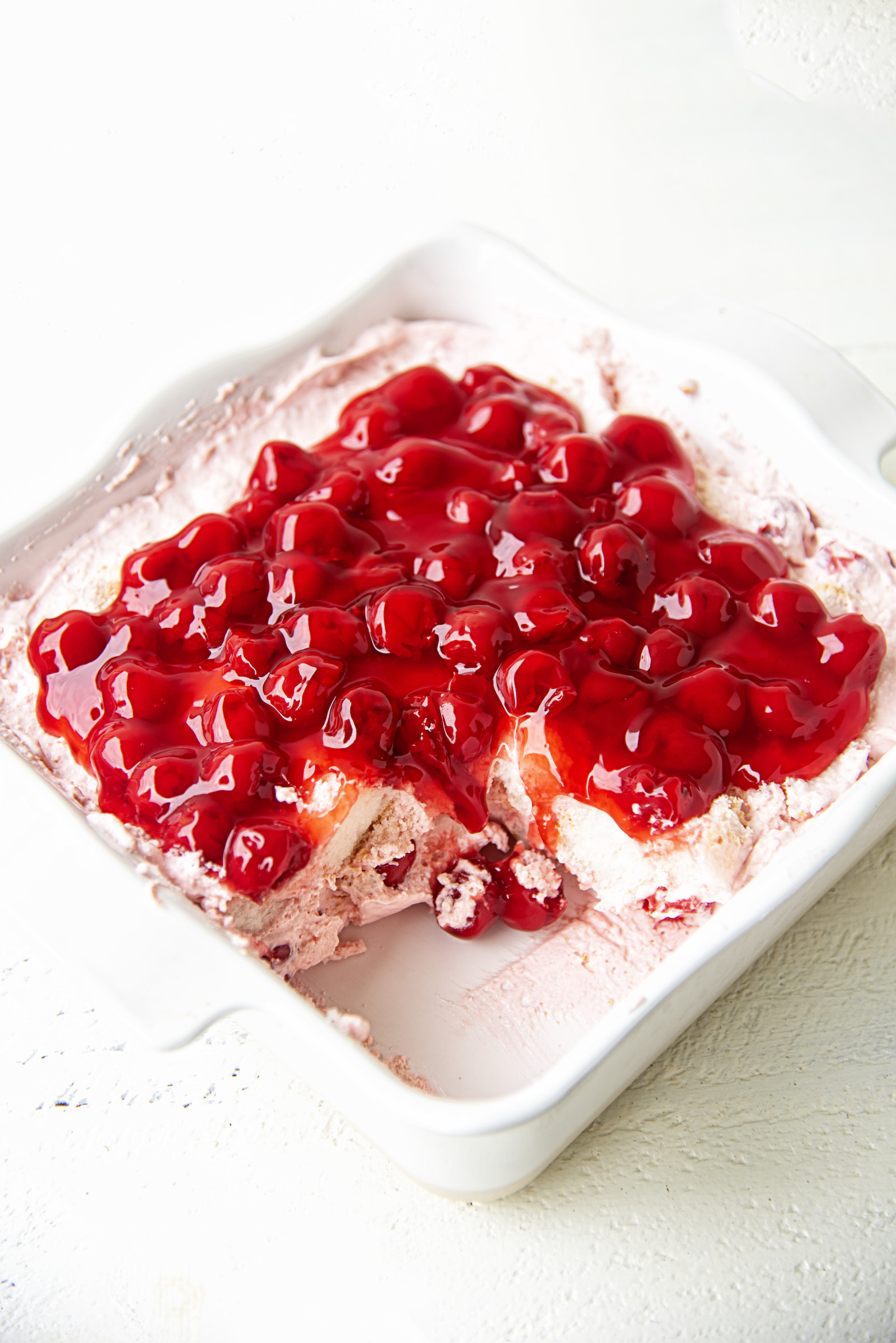 Cherry Cheesecake Angel Dessert