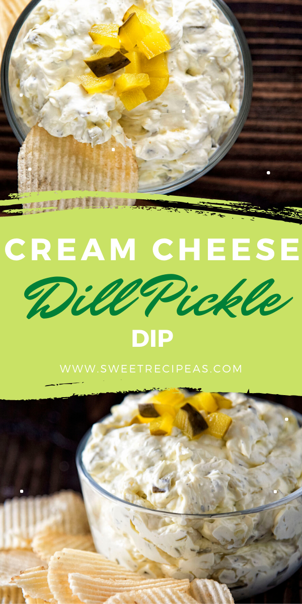 Cream Cheese Dill Pickle Dip