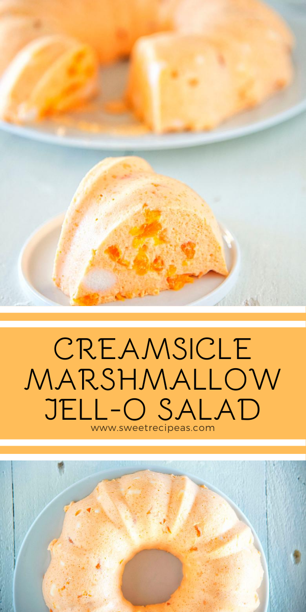 Creamsicle Marshmallow Jell-O Salad
