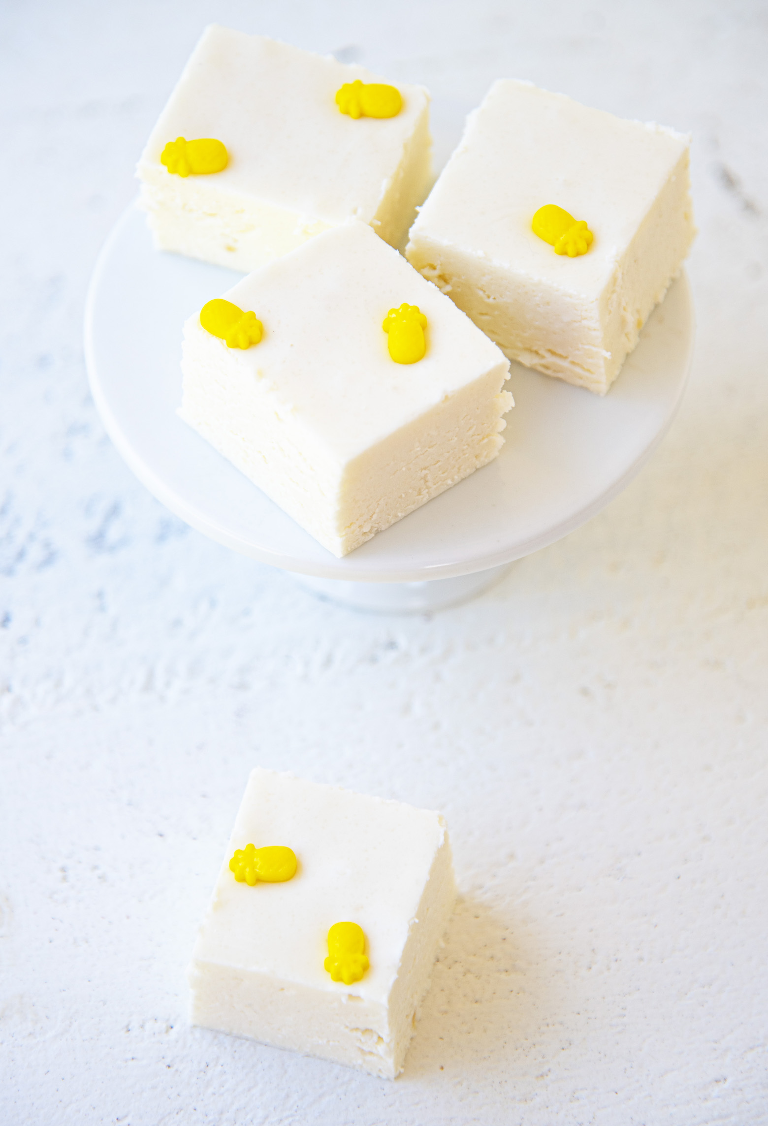 Dole Whip Pineapple Fudge