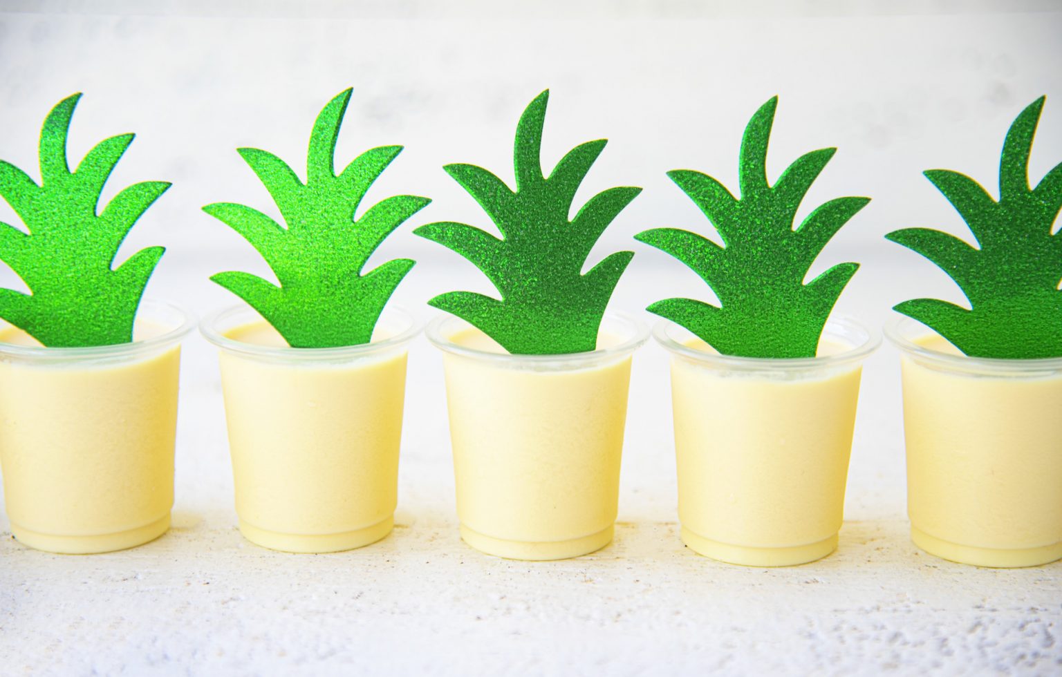 Dole Whip Pineapple Jelly Shots